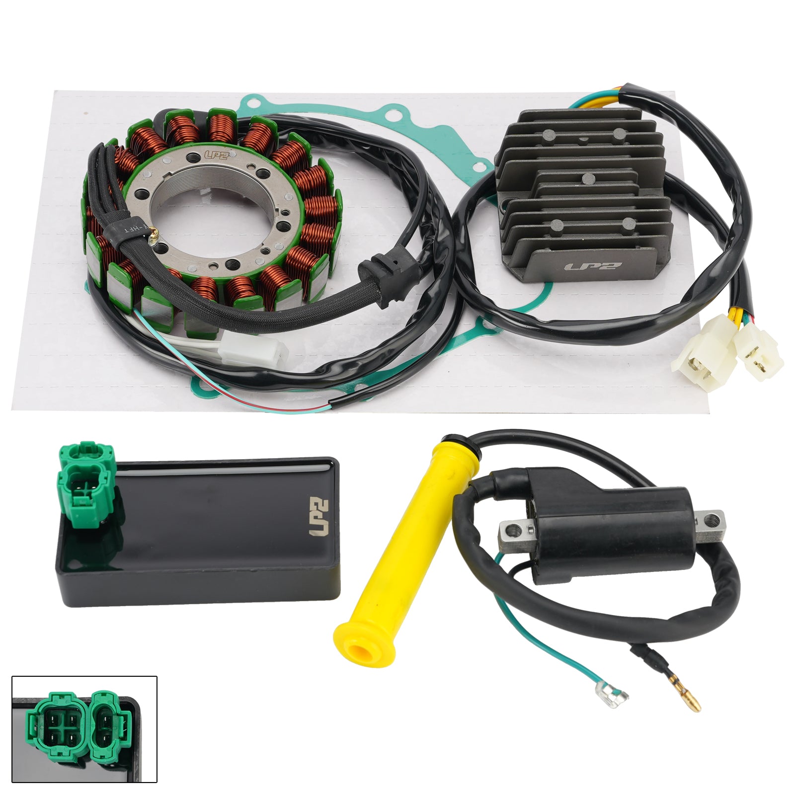 Boitier Allumage Bobine Stator Régulateur joint pour Honda NX650 Dominator 95-00