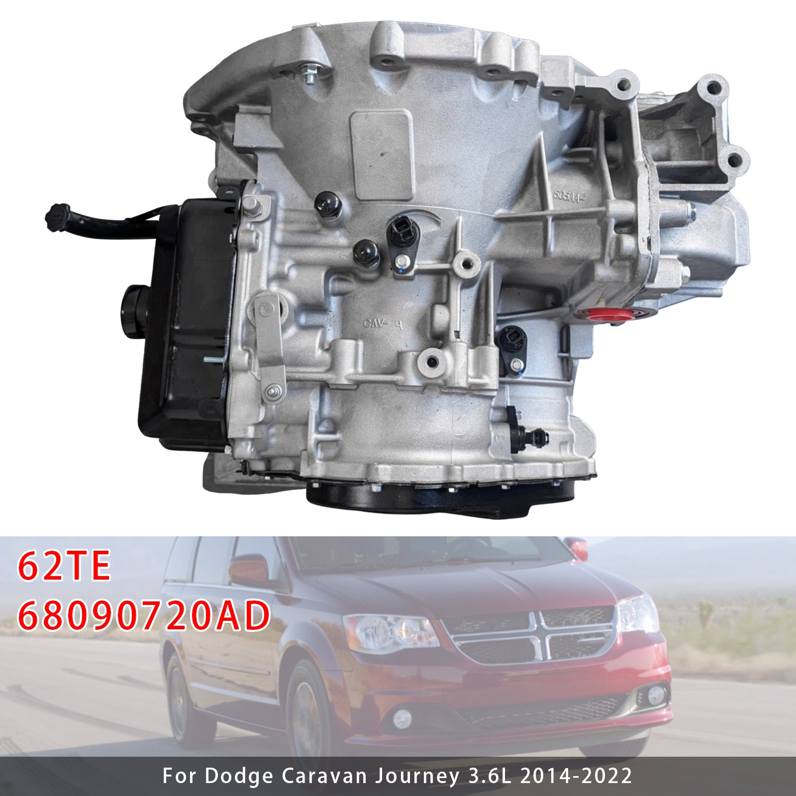 62TE FWD Boîte Automatique 68090720AD Pour Dodge Caravan 3.6L 2014-2022