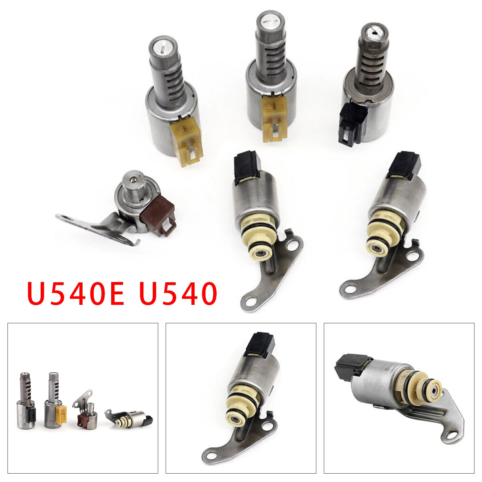 6PCS U540E U540 Kit Électrovannes Boîte Automatique Pour Toyota Daihatsu Terios