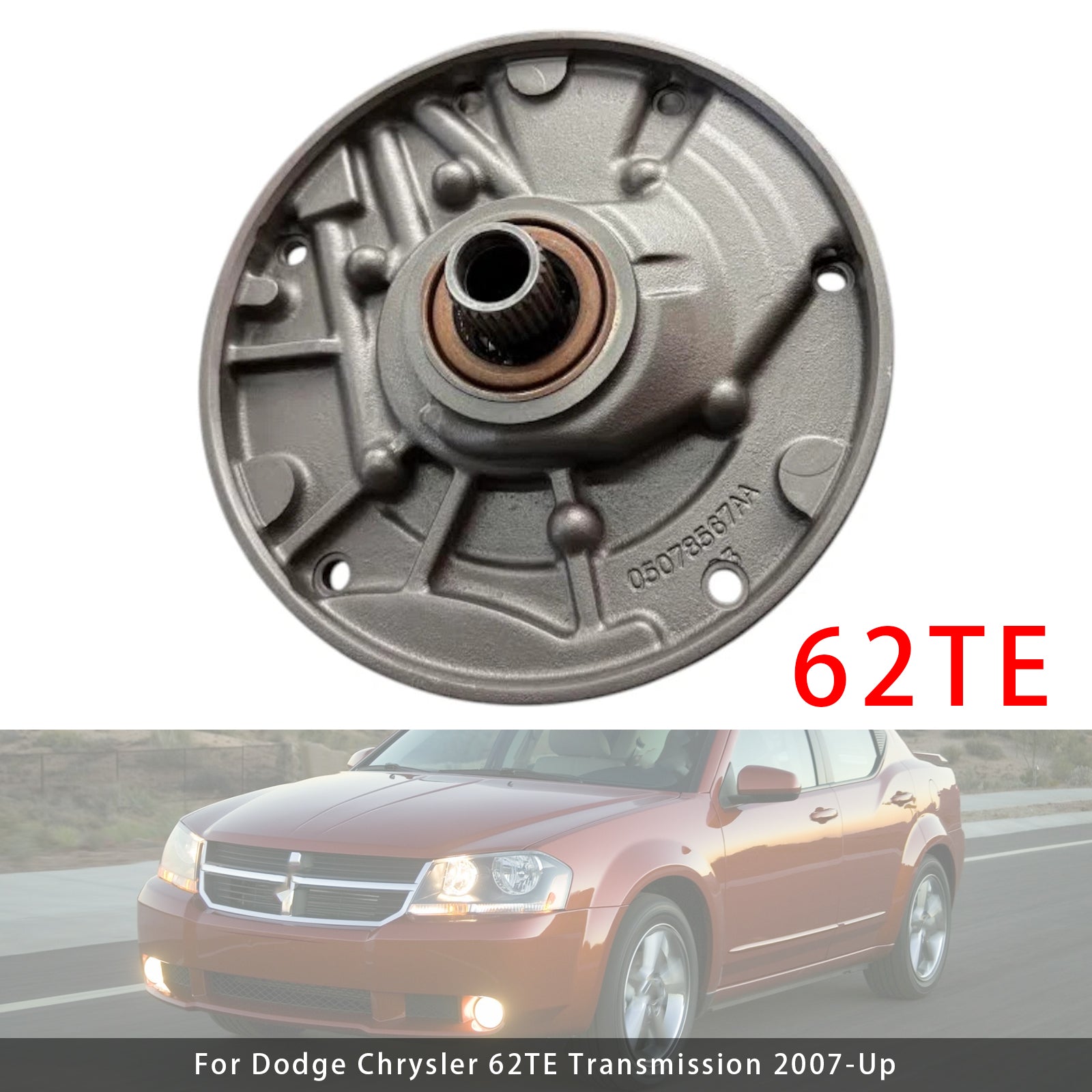 Scatola completa pompa olio 62TE per Dodge Chrysler dal 2007 in poi