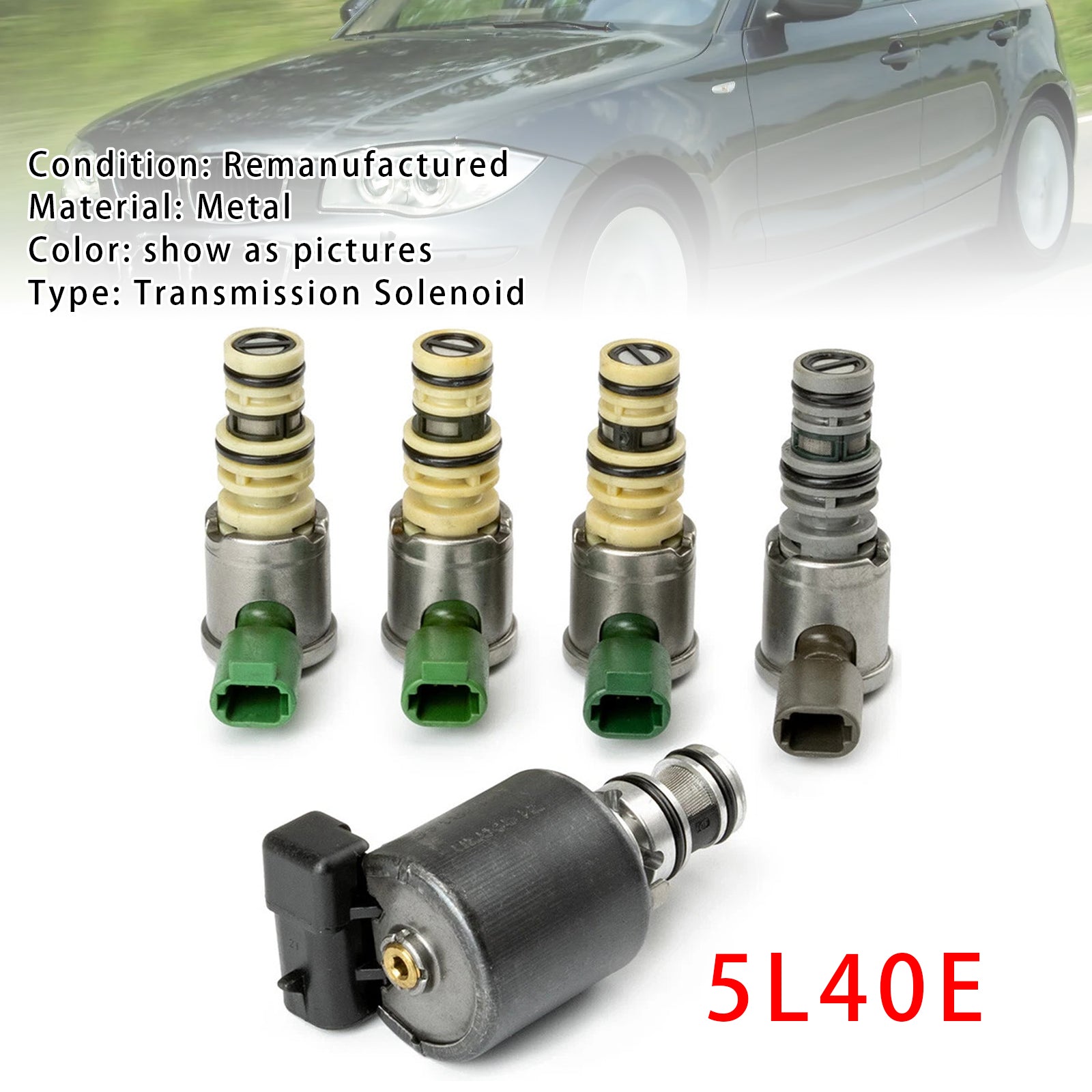 5x Électrovannes Boîte 5L40E Pour BMW 5L40E Boîte Automatique 2004+