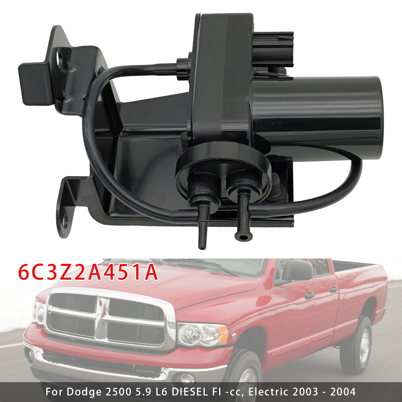 Pompe À Vide Électrique 6C3Z2A451A Pour Ford Super Duty F-250 F-350 6.0L 7.3L