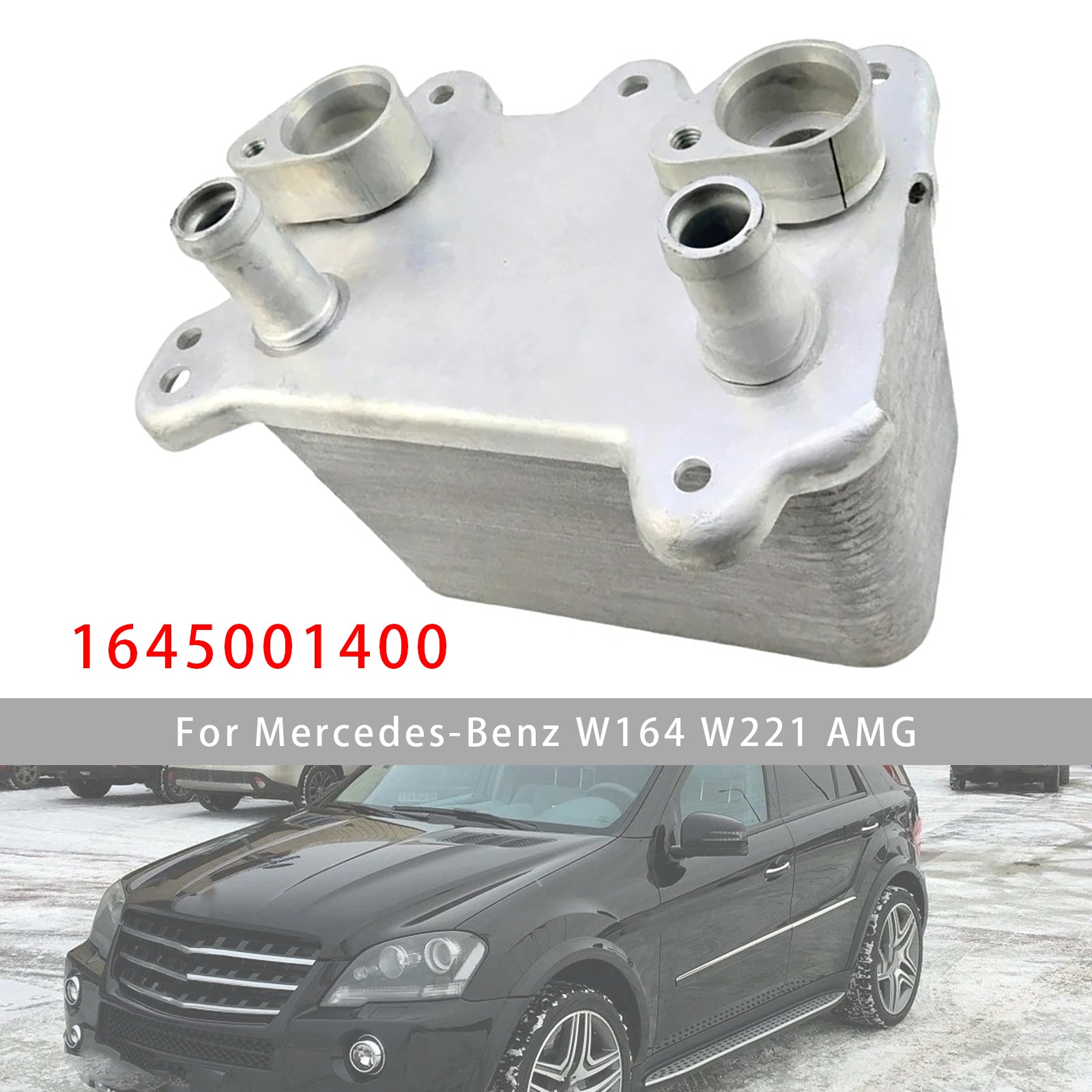 Radiateur D'huile 1645001400 Pour Mercedes-Benz W164 W221 AMG