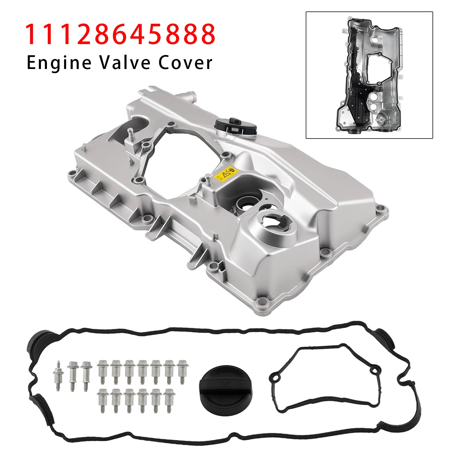 Cache Culbuteur Moteur Avec Joint 11128645888 Pour BMW N46 N46N E91 318i 320i
