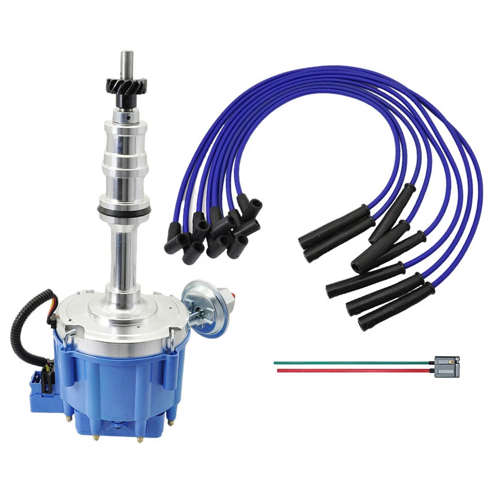 170072 Distributeur 332 352 360 406 427 428 & Fils De Bougie Pour Ford FE HEI