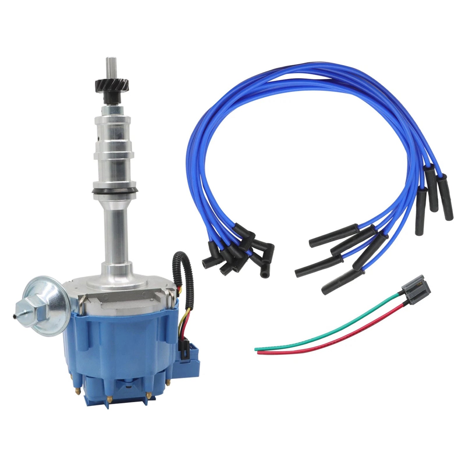 170072 Distributeur 332 352 360 406 427 428 & Fils De Bougie Pour Ford FE HEI
