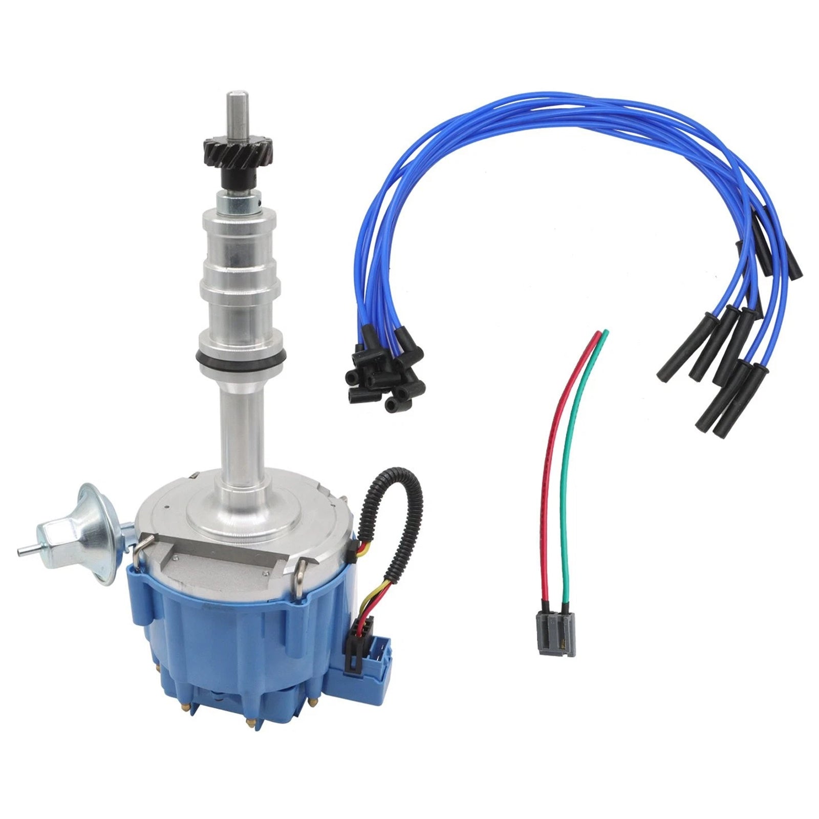 170072 Distributeur 332 352 360 406 427 428 & Fils De Bougie Pour Ford FE HEI