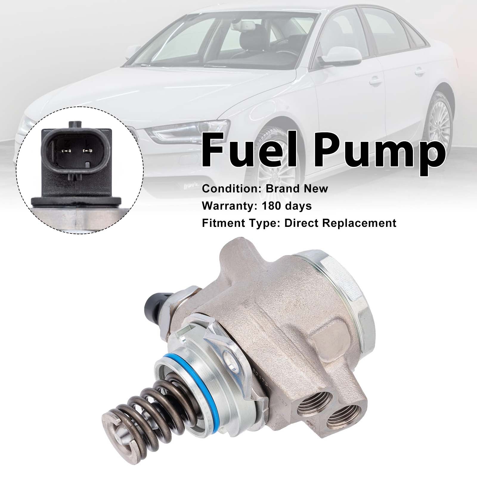 High Pressure Fuel Pump 07L127026AB Pour VW Pour Audi S4 S5 A6 Q5 Q7 3.0 TFSI