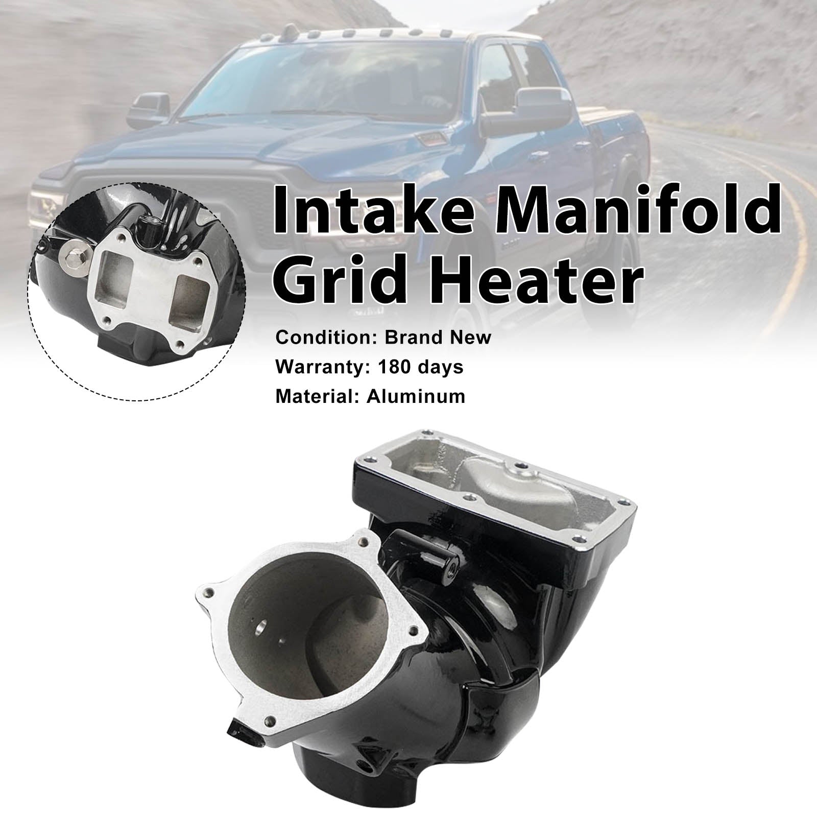 Intake Manifold Grid Heater Pour Dodge Ram 2019-2024 Pour Cummins