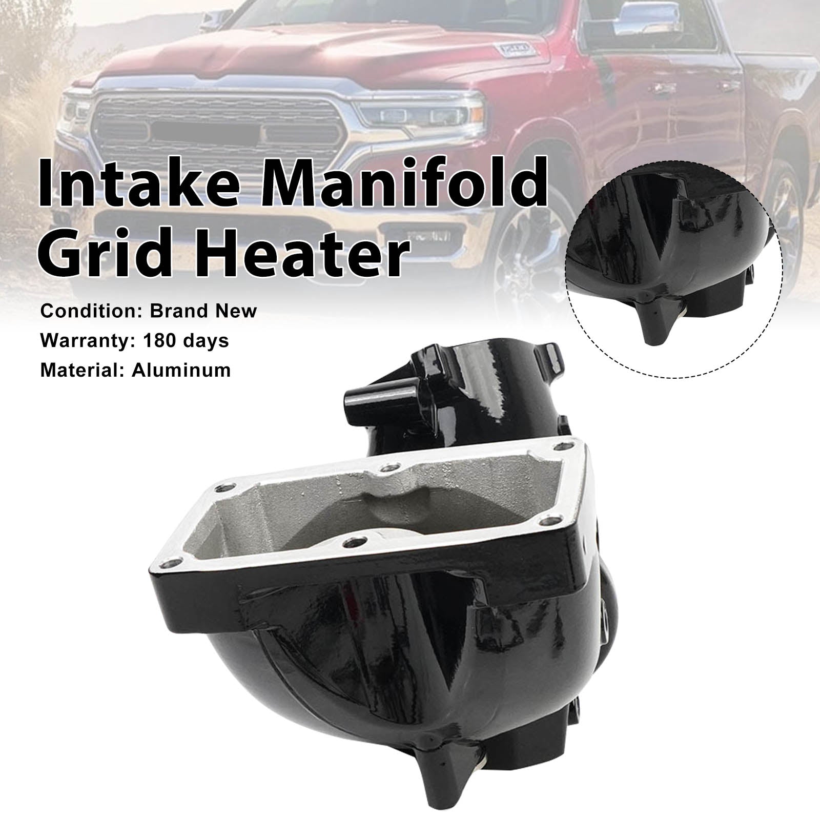 Intake Manifold Grid Heater Pour Dodge Ram 2019-2024 Pour Cummins