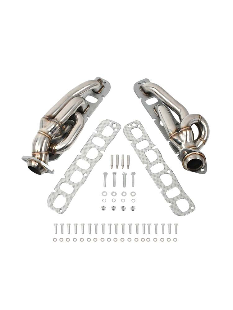 Steel Exhaust Manifold Header Pour Dodge Ram 1500 2009-2018 5.7L 1-5/8"
