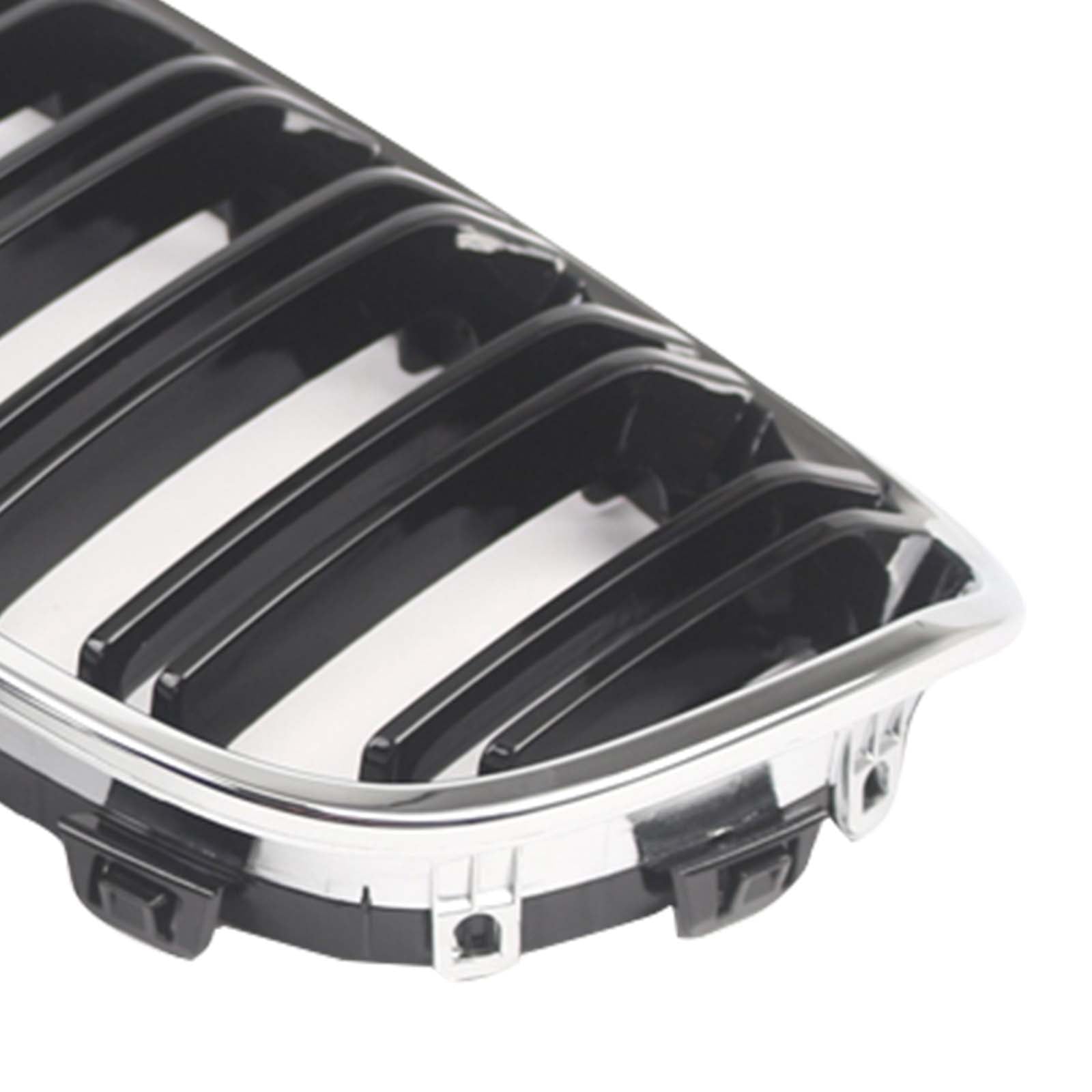2PCS Front Bumper Kidney Grille Grill Pour BMW 1 Series F20 F21 2012-2014