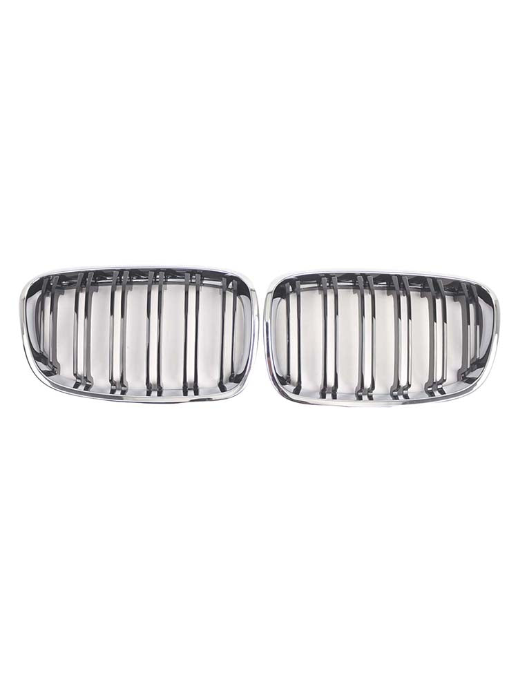 2PCS Front Bumper Kidney Grille Grill Pour BMW 1 Series F20 F21 2012-2014