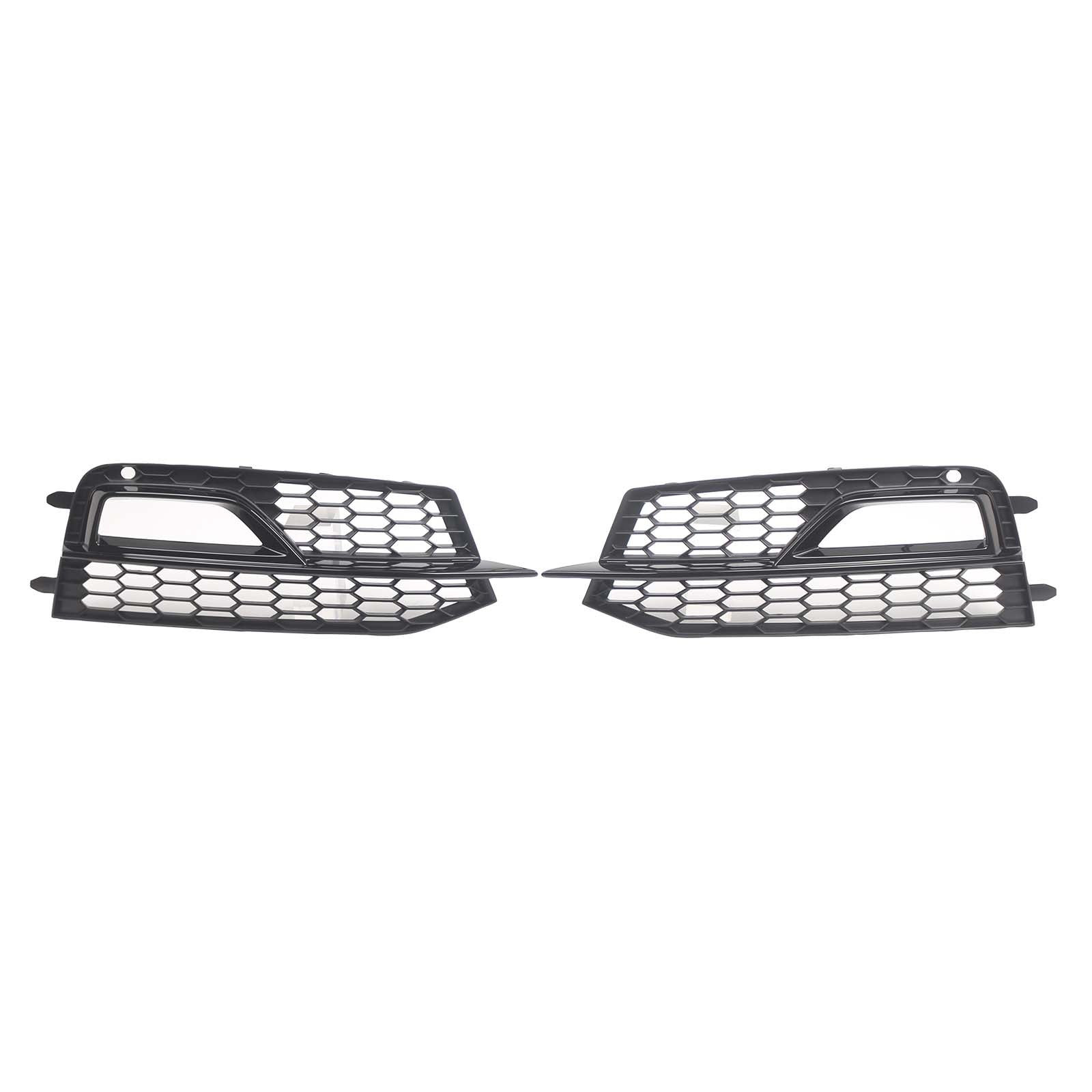 Black Front Fog Lamp Grill Pour Audi A5 S-Line Sport Edition Bumper 2013-2016