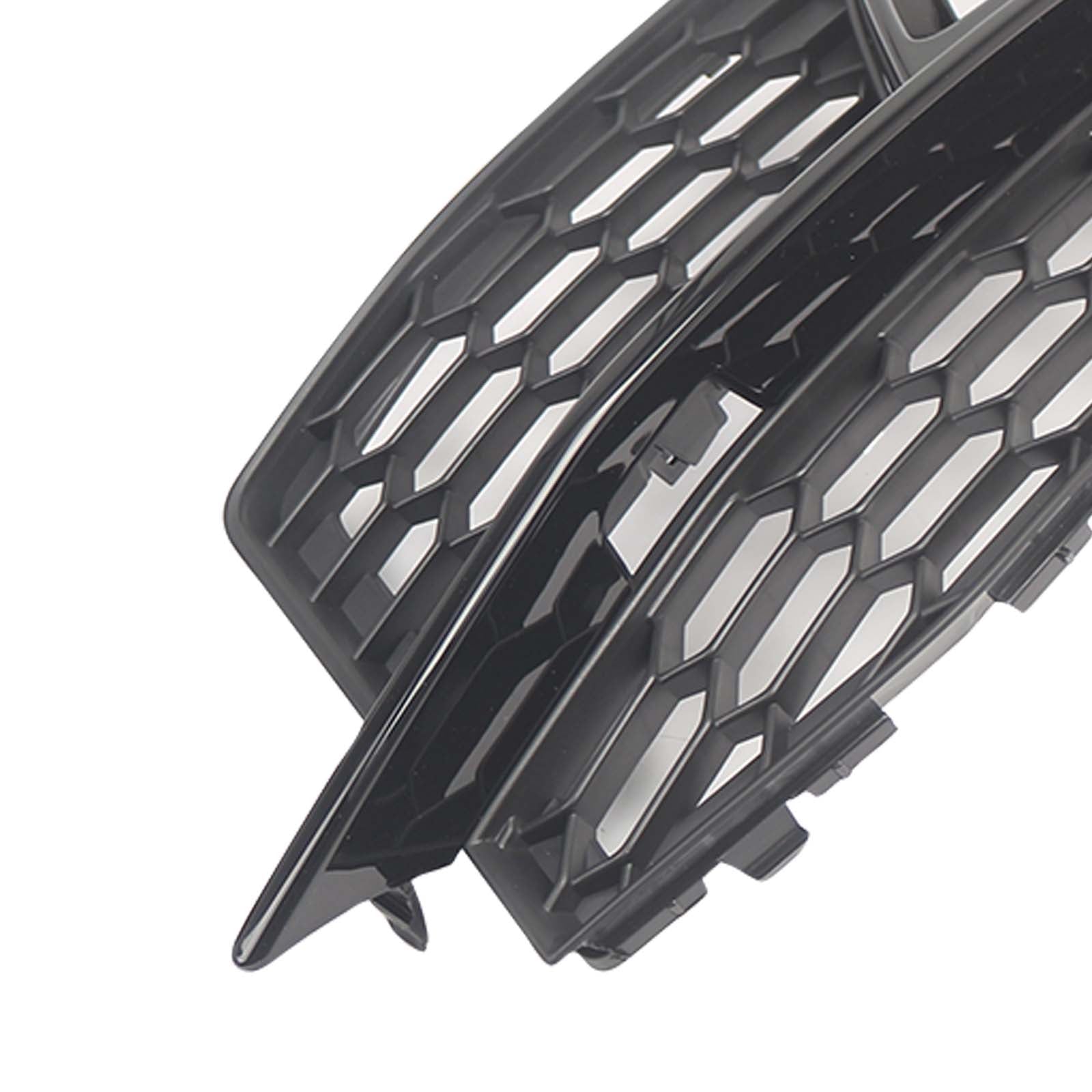 Black Front Fog Lamp Grill Pour Audi A5 S-Line Sport Edition Bumper 2013-2016