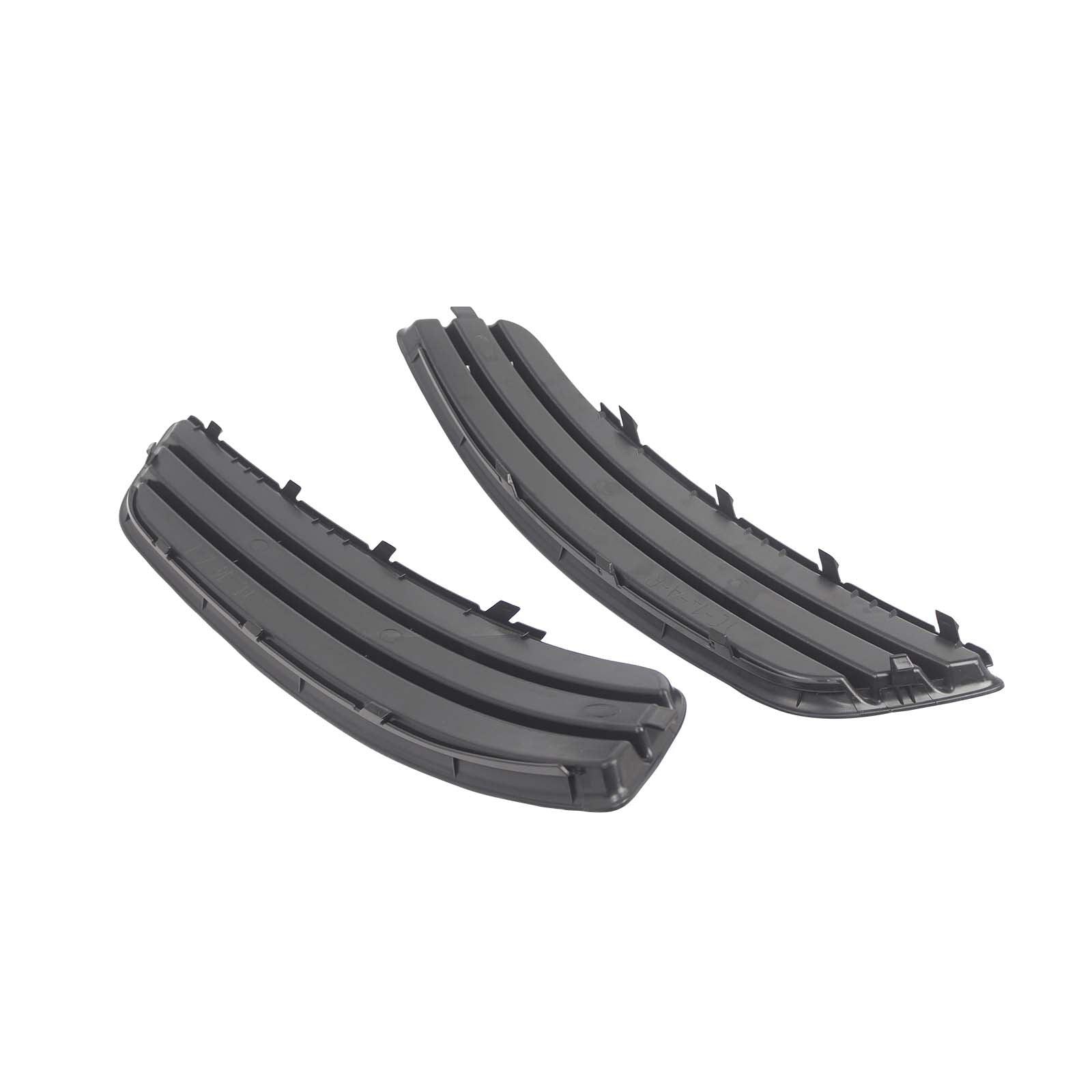 2PCS Front Bumper Fog Light Lamp Cover Grill Grille Pour Audi A3 8P 2008-2012