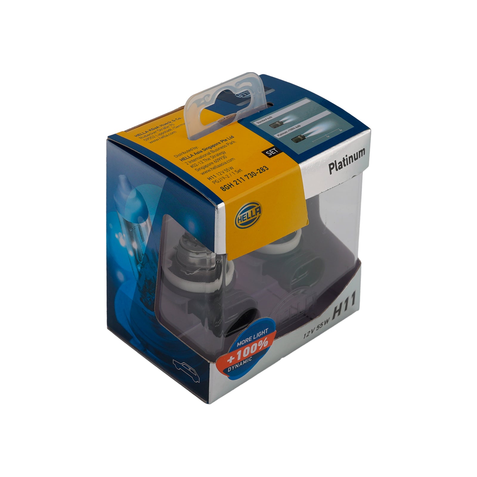 Ampoule Phare Halogène Améliorée Voiture HB4 9006 12V 55W Pour HELLA 178 560-713