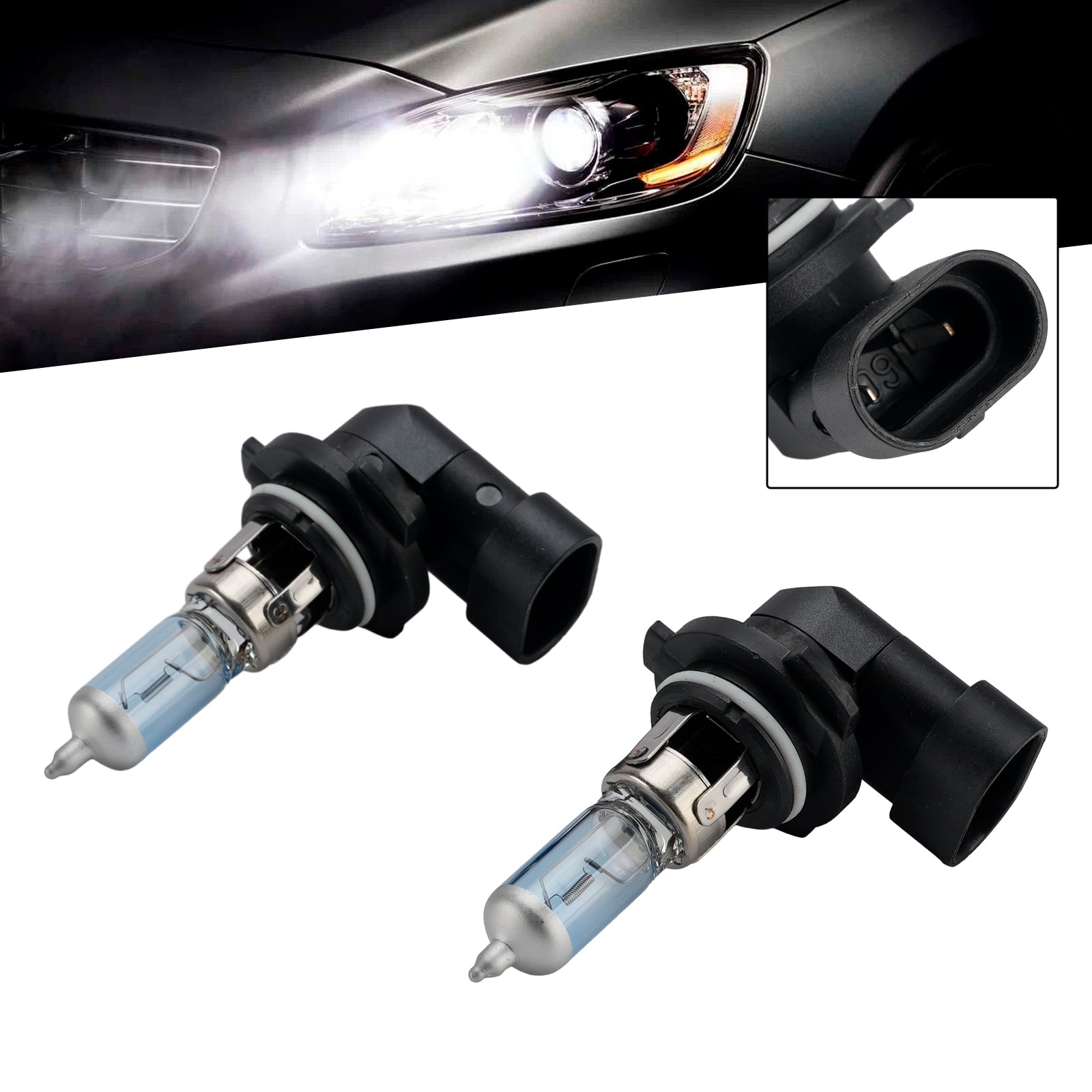 Ampoule Phare Halogène Améliorée Voiture HB4 9006 12V 55W Pour HELLA 178 560-713