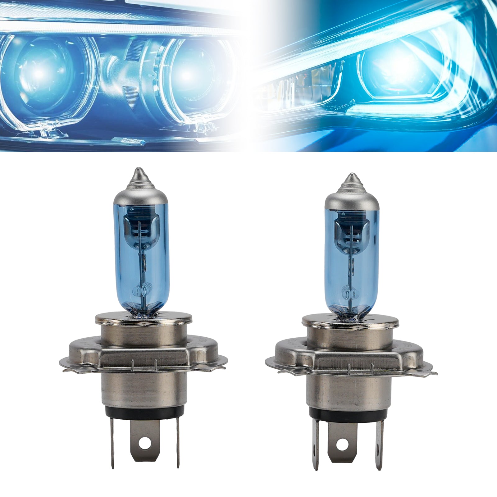 Ampoule Phare Halogène Améliorée Voiture H4 12V 60/55W Pour HELLA 178 560-663