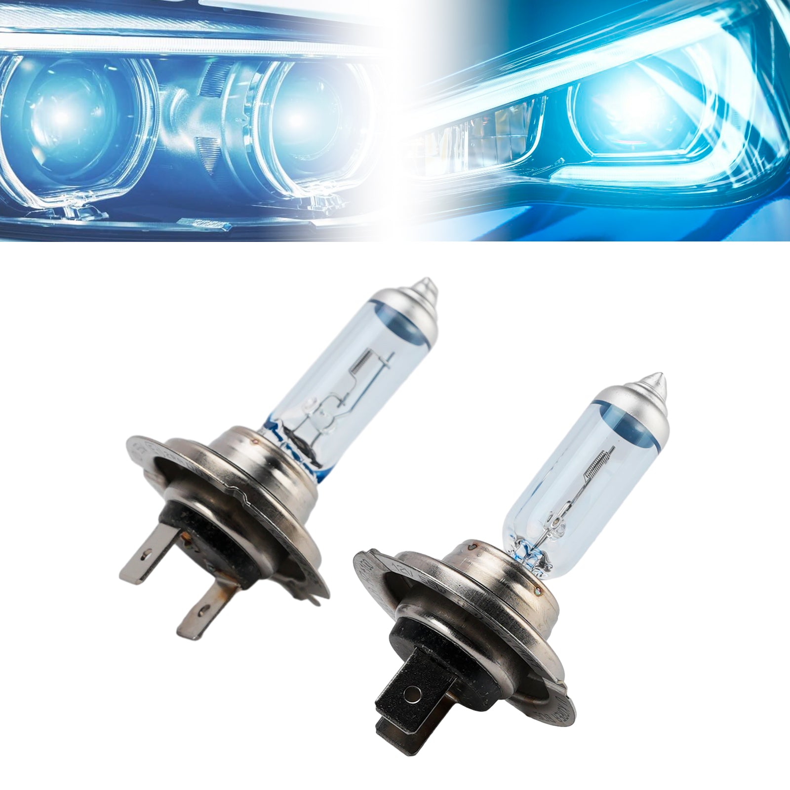 Ampoule Phare Halogène Améliorée Voiture H7 12V 55W Pour HELLA 8GH 178 560-653