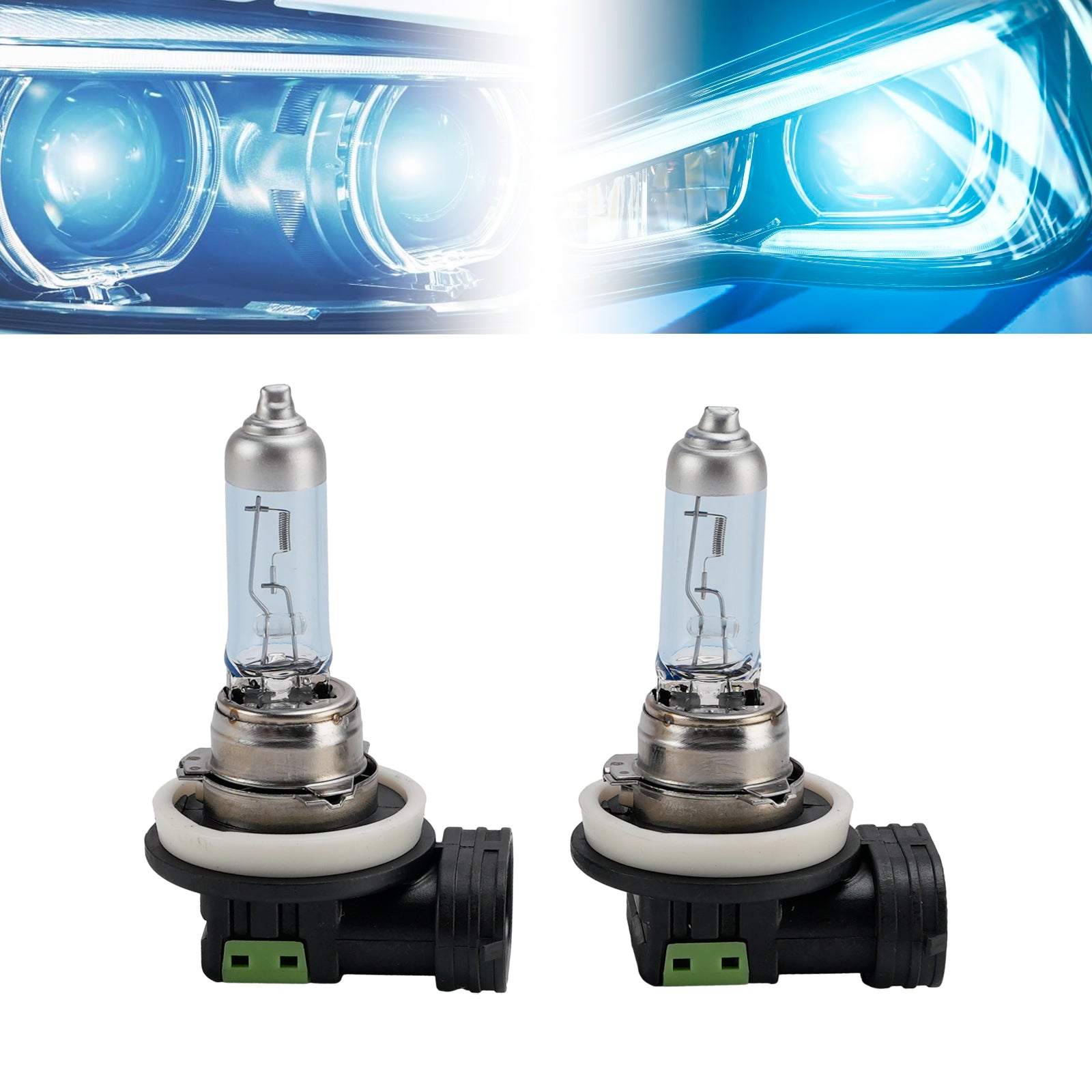 Ampoule Phare Halogène Améliorée Voiture H11 12V 55W Pour HELLA 8GH 211 730-283