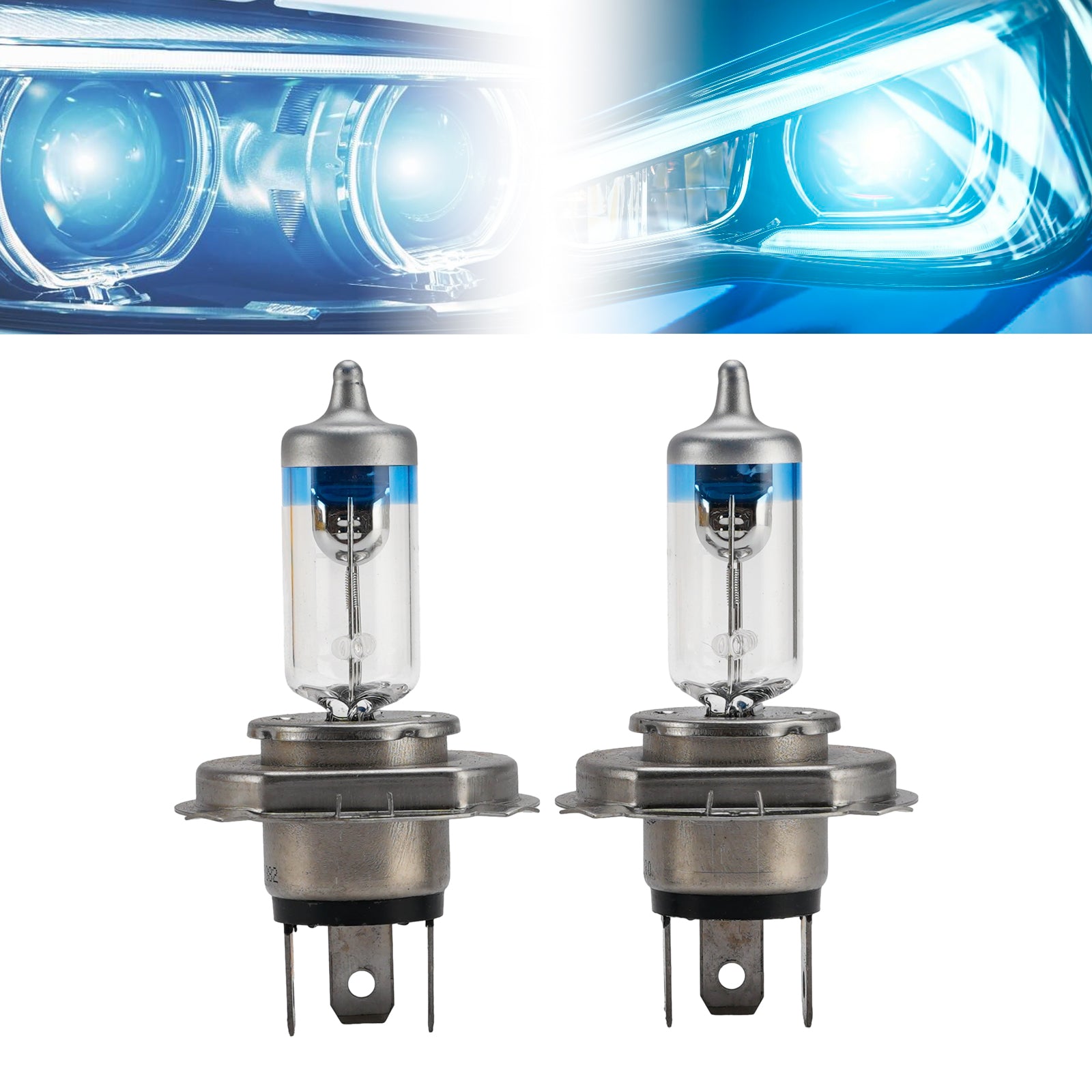 Ampoule Phare Halogène Améliorée Voiture H4 12V 60/55W Pour HELLA 178 560-482