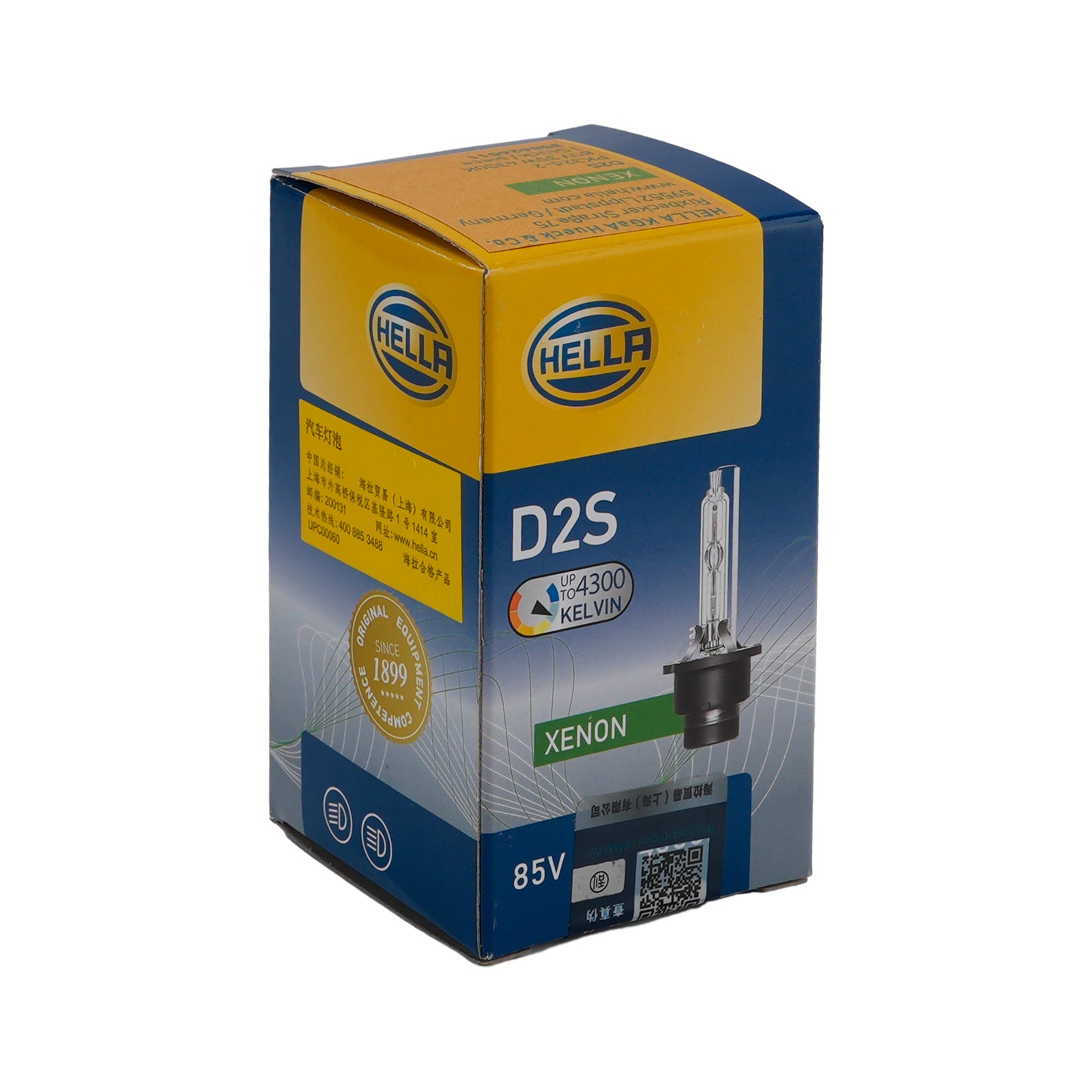 Ampoule Phare Xénon HID Voiture D2S 85V 35W 4300K Pour HELLA 8GS 358626011