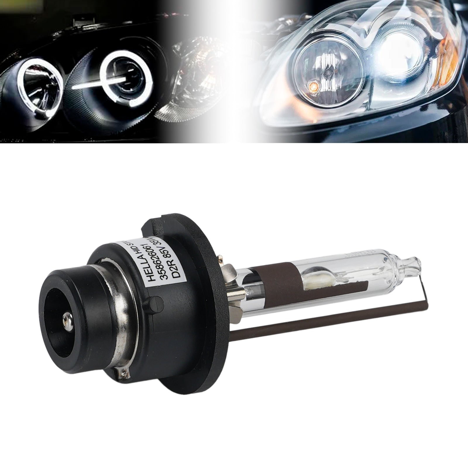 Ampoule Phare Xénon HID Voiture D2R 85V 35W 4300K Pour HELLA 8GS 358626061