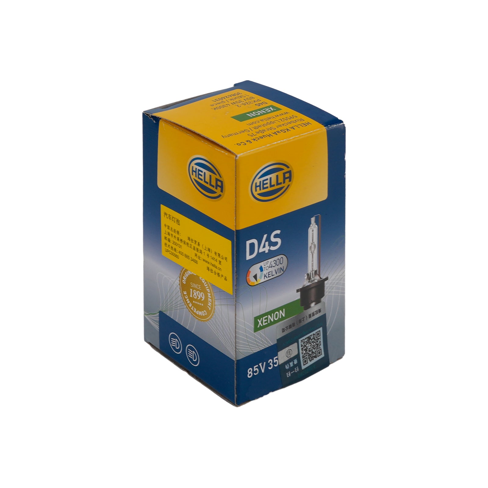 Ampoule Phare Xénon HID Voiture D4S 42V 35W 4300K Pour HELLA 8GS 358626031