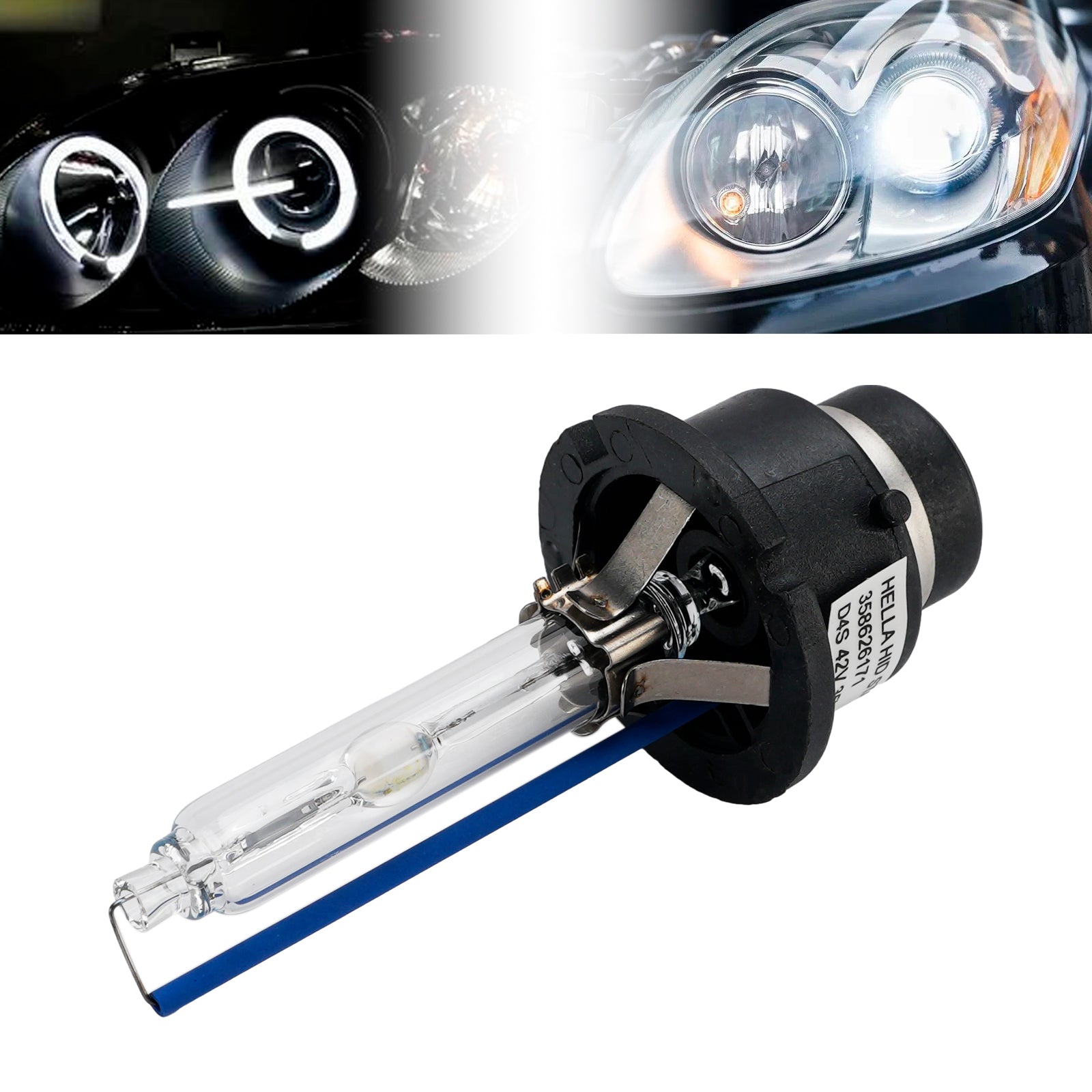Ampoule Phare Xénon HID Voiture D4S 42V 35W 6000K Pour HELLA 8GS 358626171