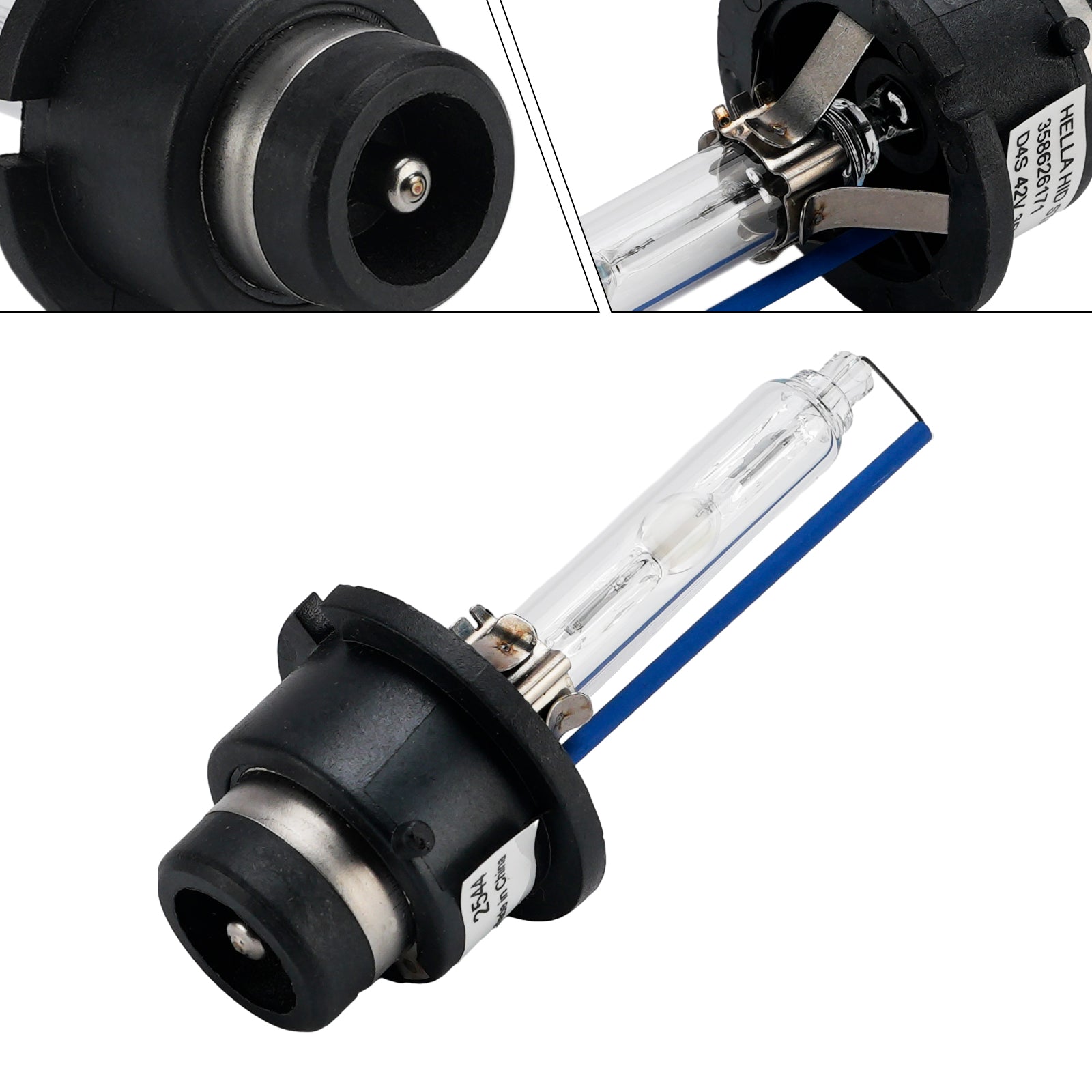Ampoule Phare Xénon HID Voiture D4S 42V 35W 6000K Pour HELLA 8GS 358626171
