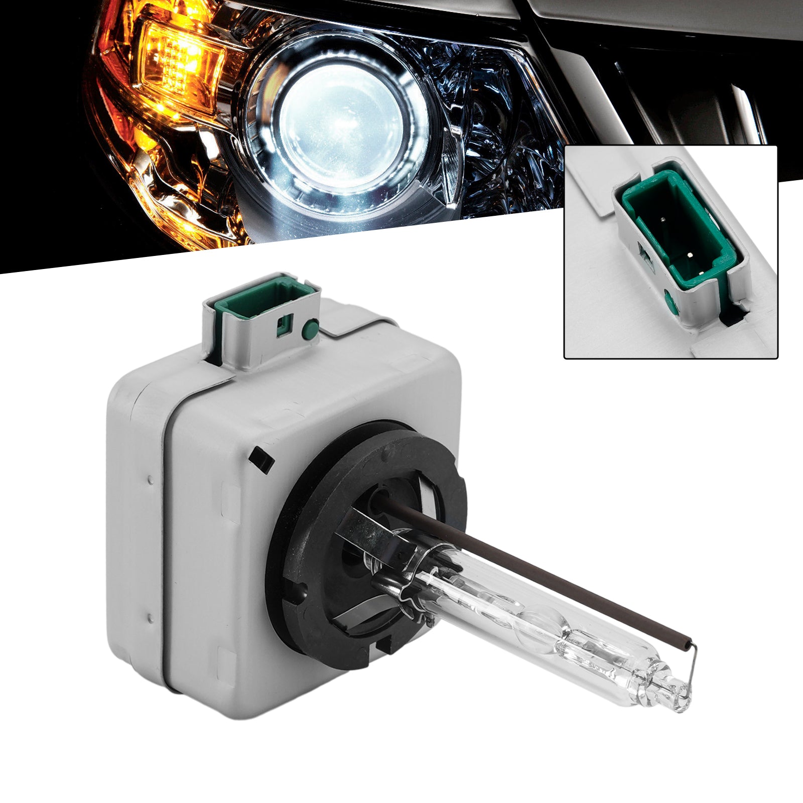 Ampoule Phare Xénon HID Voiture D3S 42V 35W 5000K Pour HELLA 358626091