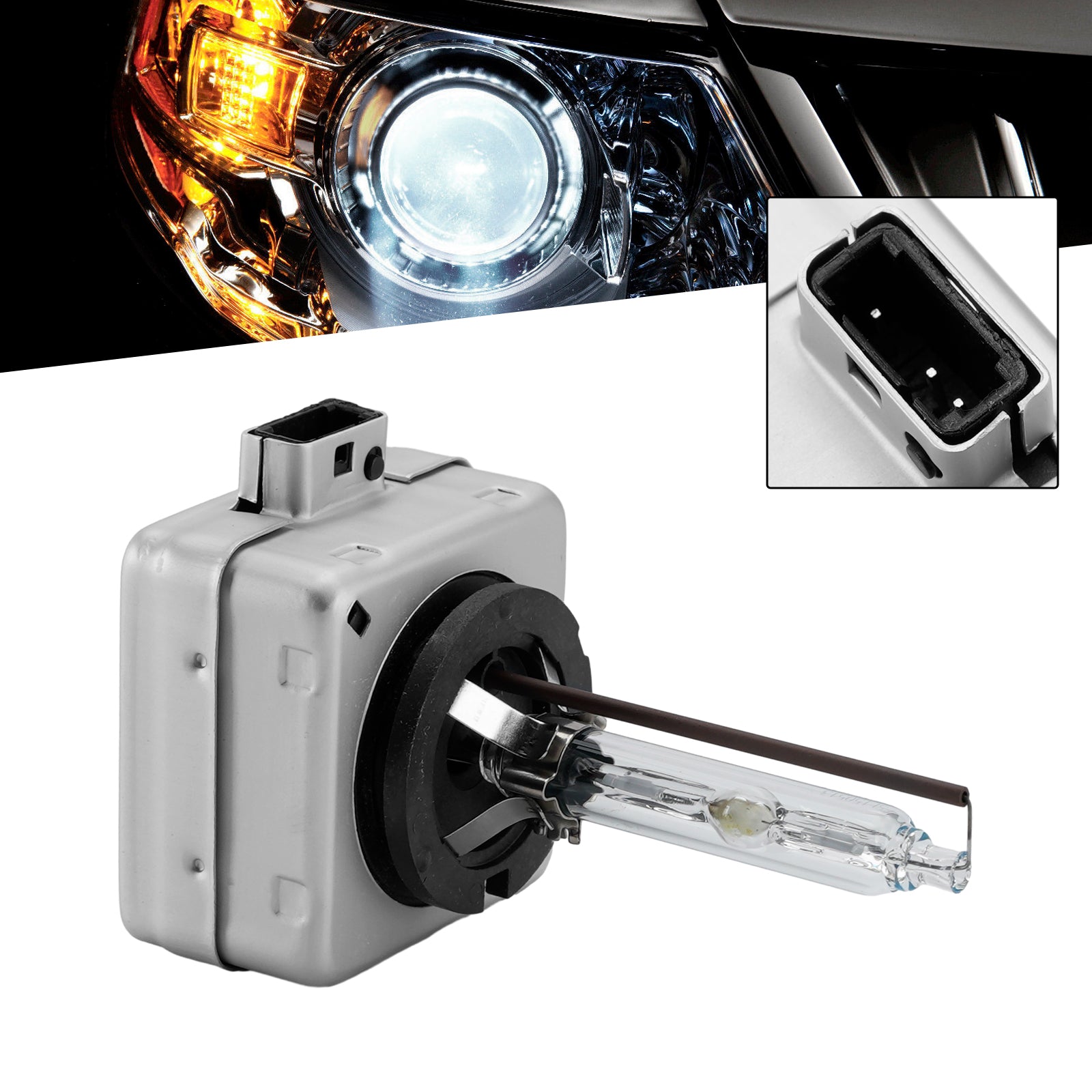 Ampoule Phare Xénon HID Voiture D1S 85V 35W 5000K Pour HELLA 358626071