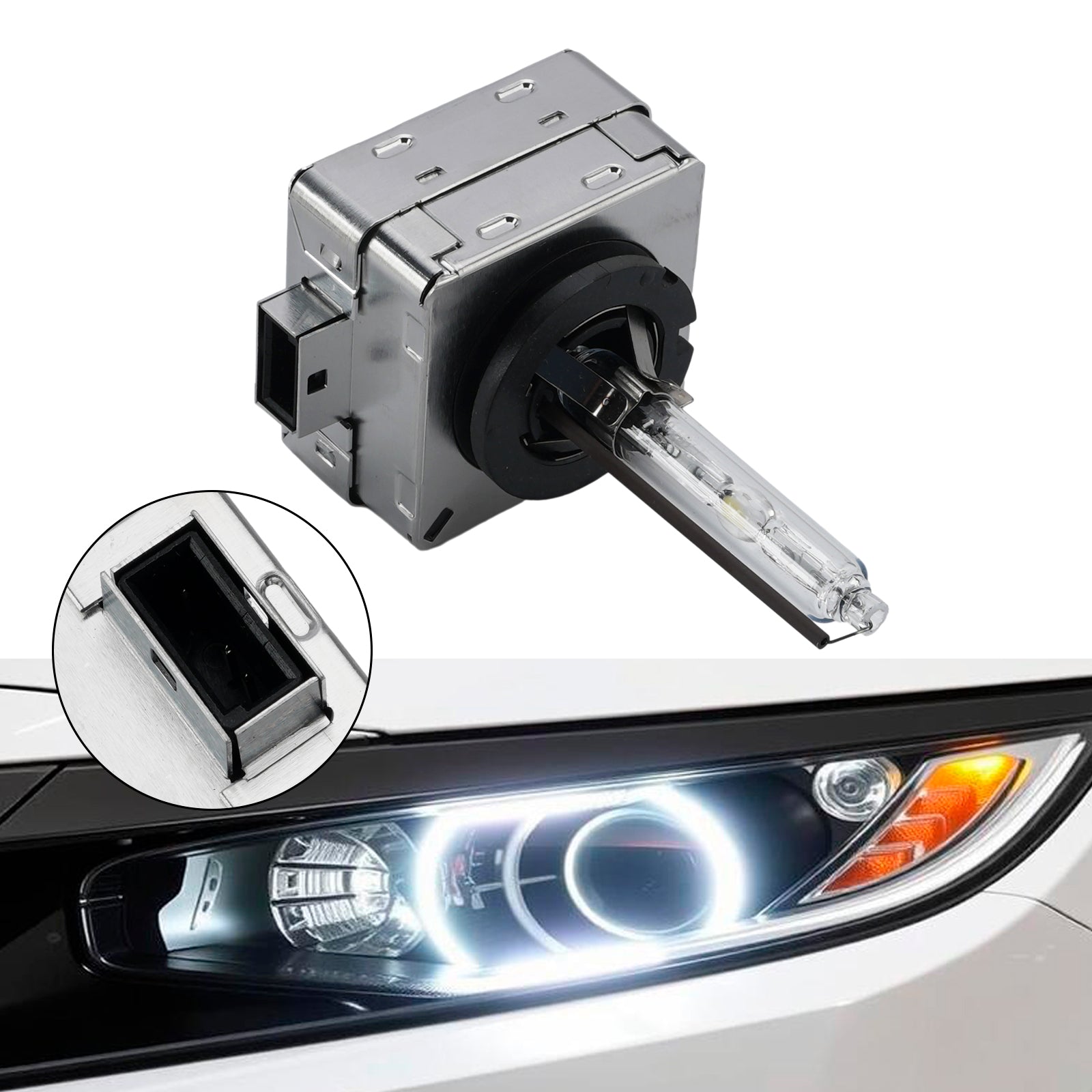 Ampoule Phare Xénon HID Voiture D1S 85V 35W 5000K Pour HELLA 8GS009028-621