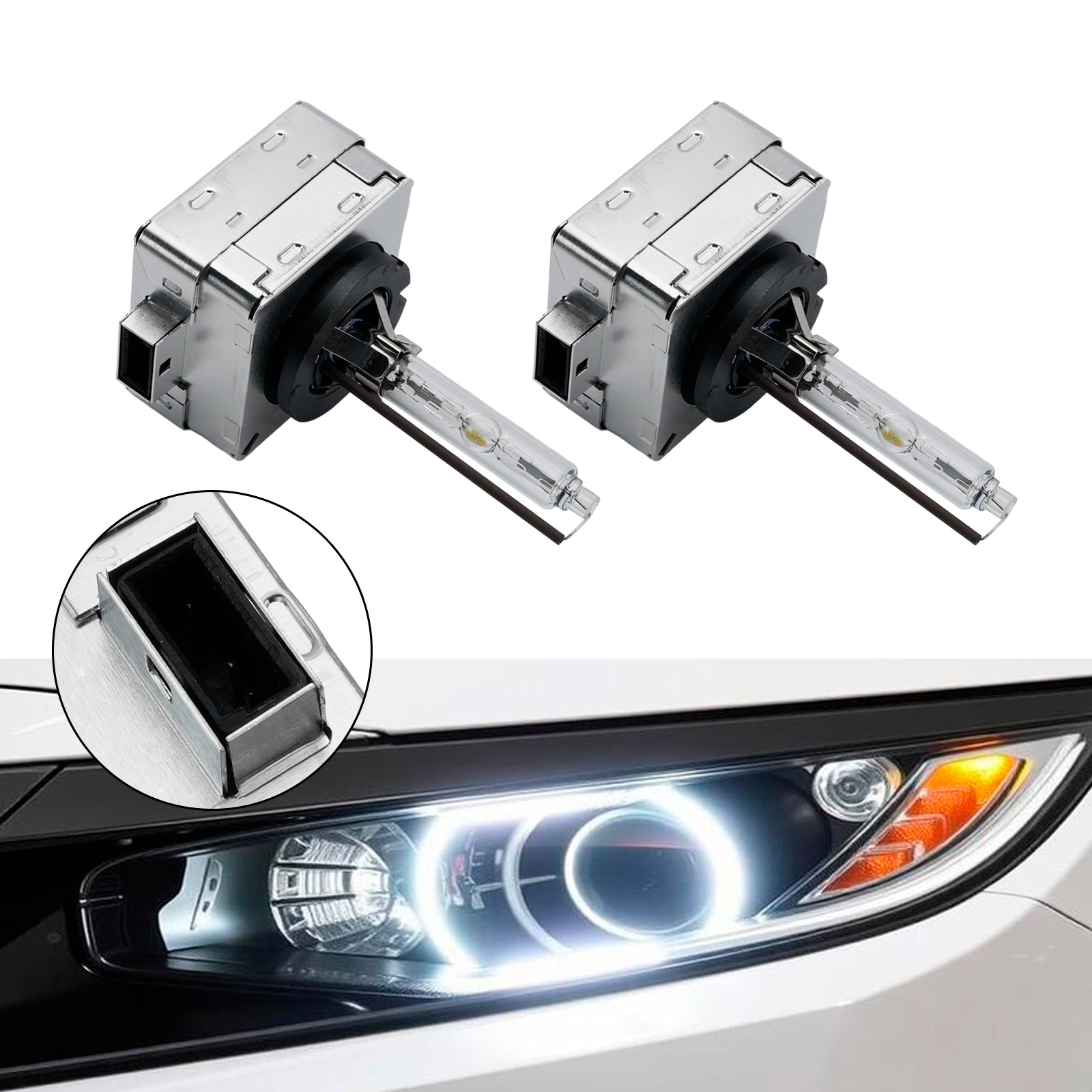 Ampoule Phare Xénon HID Voiture D1S 85V 35W 5000K Pour HELLA 8GS 178 560-852