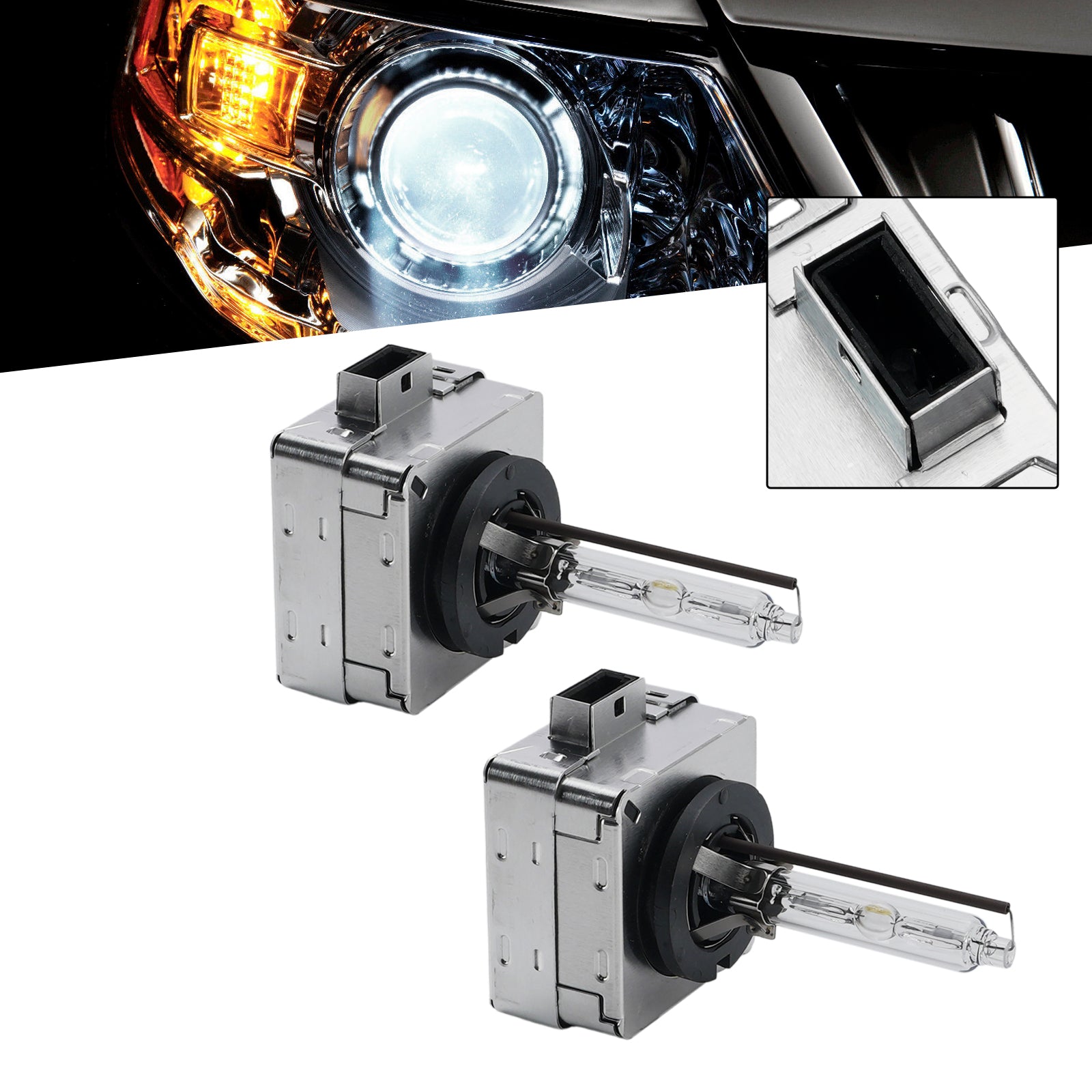 Ampoule Phare Xénon HID Voiture D1S 85V 35W 5000K Pour HELLA 8GS 178 560-852
