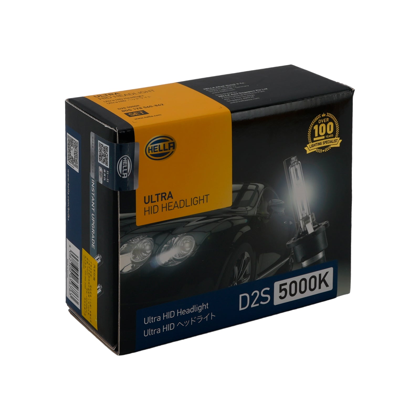 Ampoule Phare Xénon HID Voiture D2S 85V 35W 5000K Pour HELLA 8GS 178 560-862