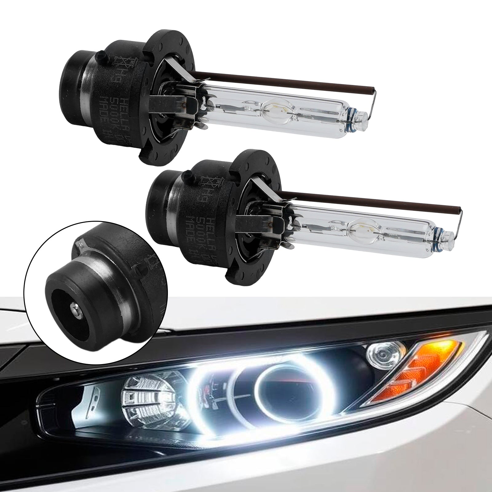 Ampoule Phare Xénon HID Voiture D4S 42V 35W 5000K Pour HELLA 8GS 178 560-892