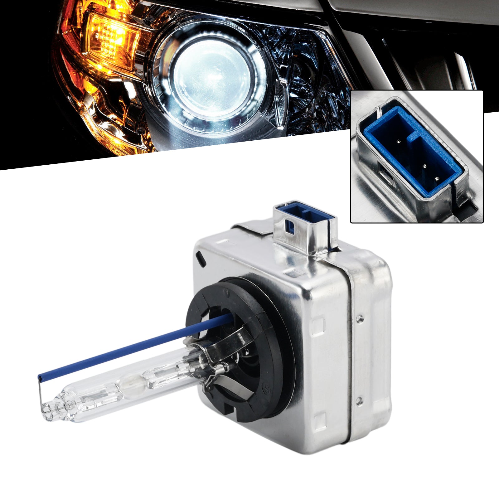 Ampoule Phare Xénon HID Voiture D8S 42V 35W 6000K Pour HELLA 8GS 358626191