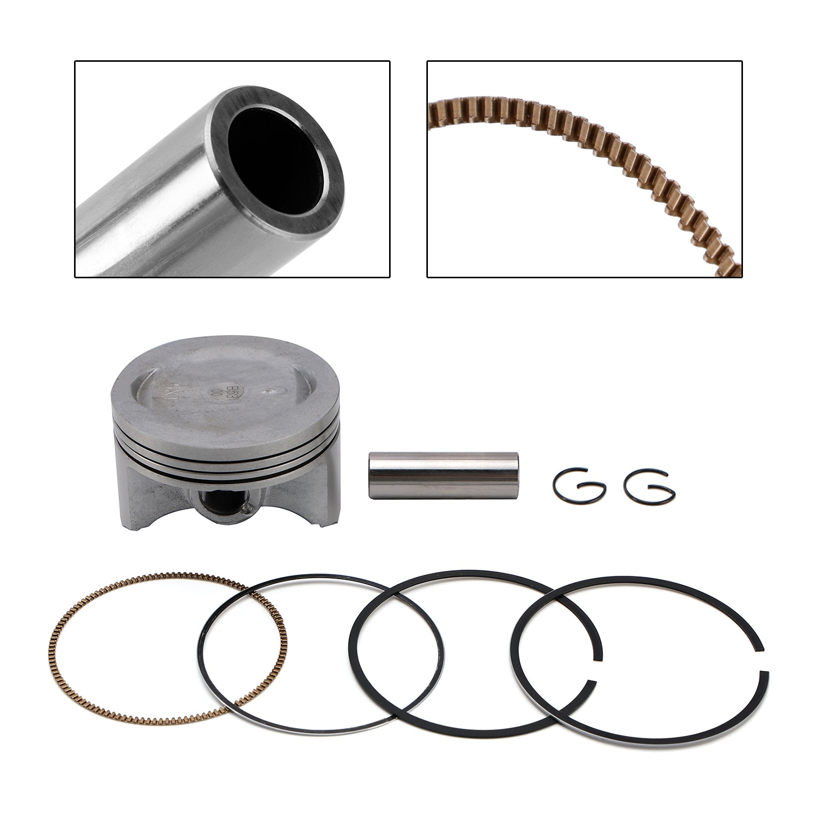 Kit De Segments Piston 74Mm 5Xt-11631-00 Pour Yamaha Xg250 Tricker 04-07 Xt250