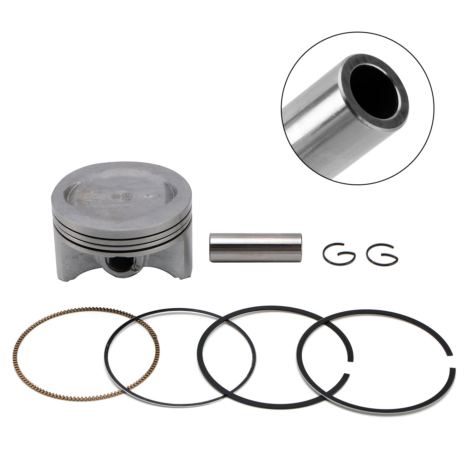 Kit De Segments Piston 74Mm 5Xt-11631-00 Pour Yamaha Xg250 Tricker 04-07 Xt250
