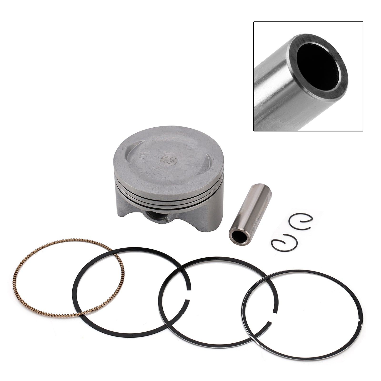 Kit Segments Piston 74.25Mm 5Xt-11631-00 Pour Yamaha Xg250 Tricker 04-07 Xt250