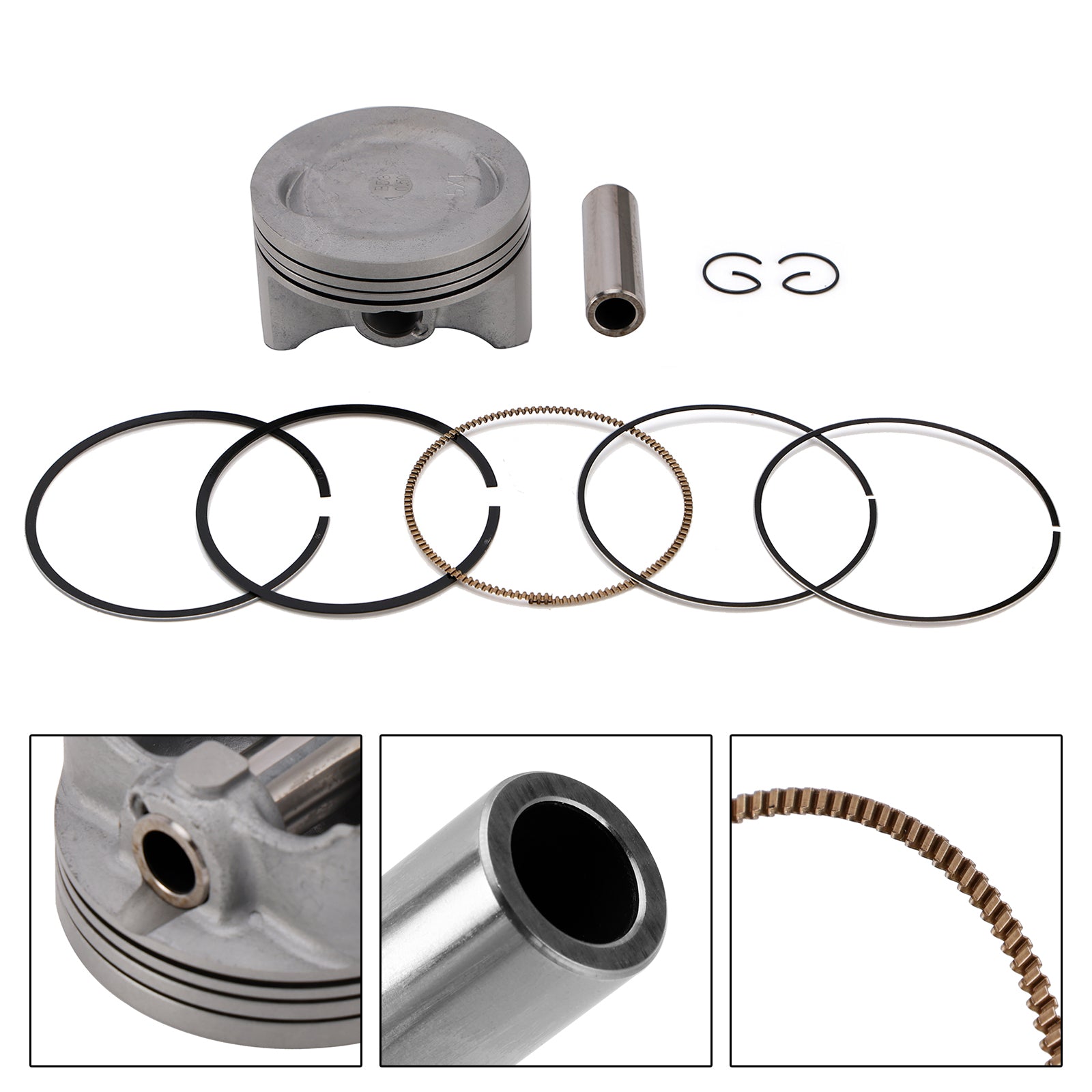 Kit De Segments Piston 74.5Mm 5Xt-11631-00 Pour Yamaha Xg250 Tricker 04-07 Xt250