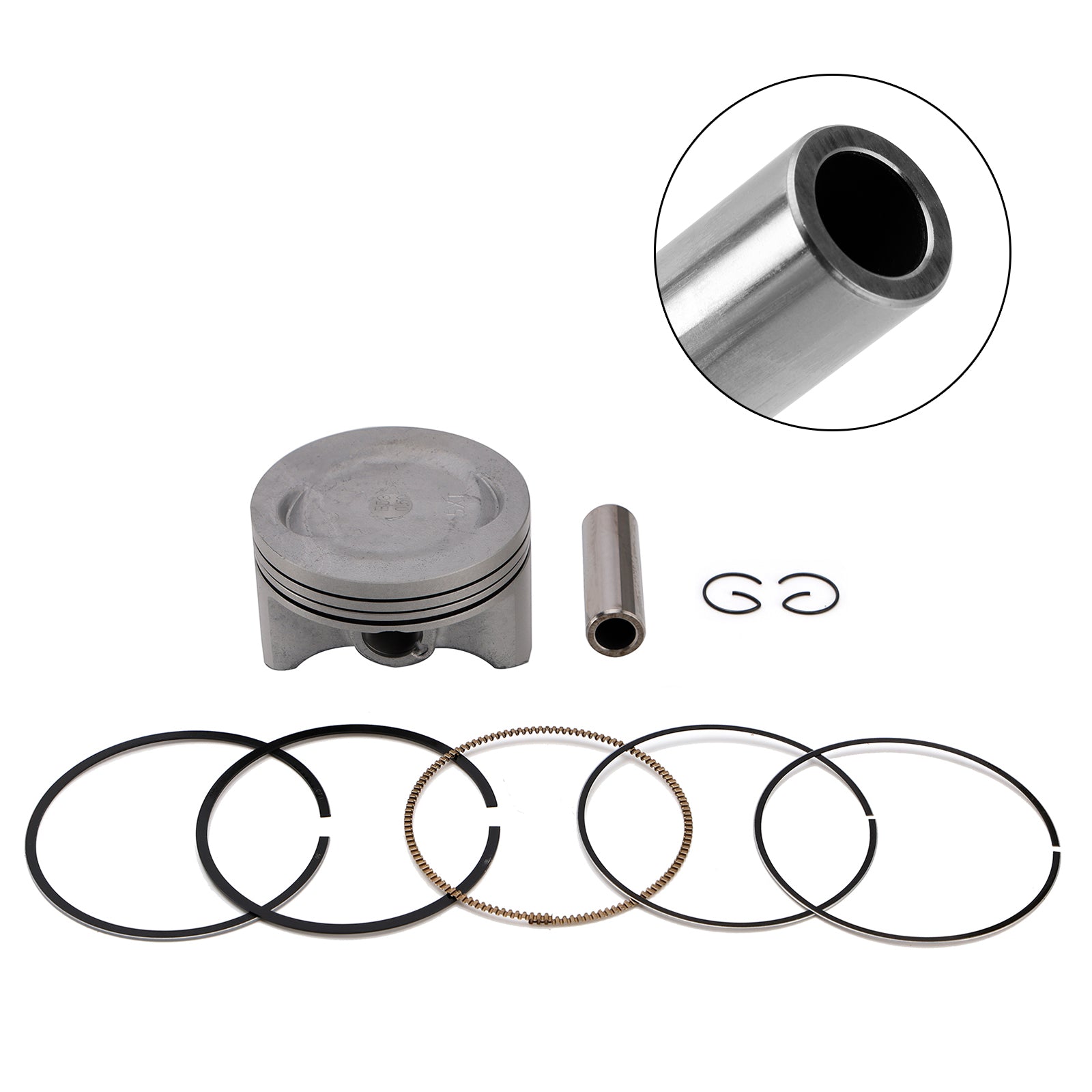 Kit De Segments Piston 74.5Mm 5Xt-11631-00 Pour Yamaha Xg250 Tricker 04-07 Xt250