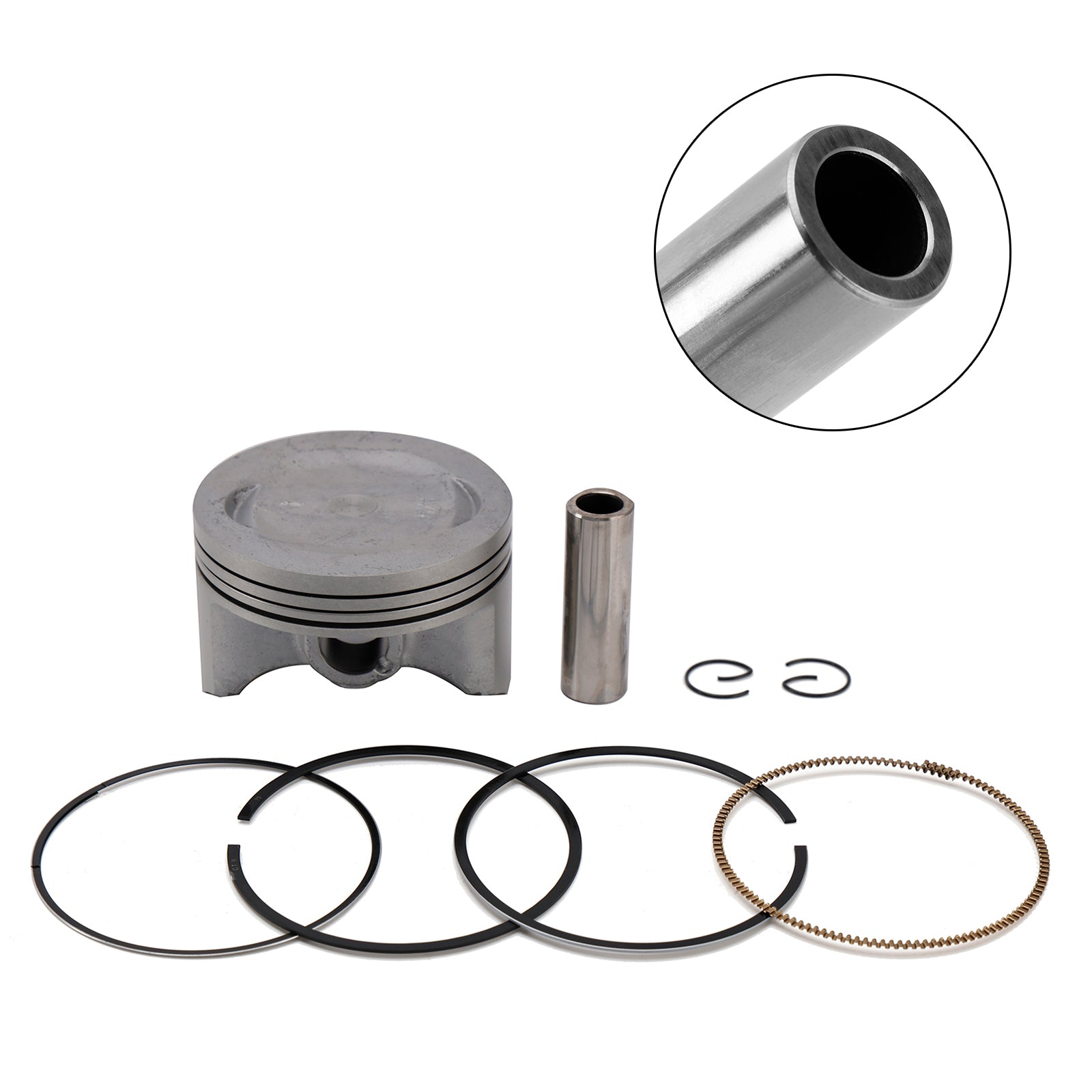 Kit Segments Piston 74.75Mm 5Xt-11631-00 Pour Yamaha Xg250 Tricker 04-07 Xt250