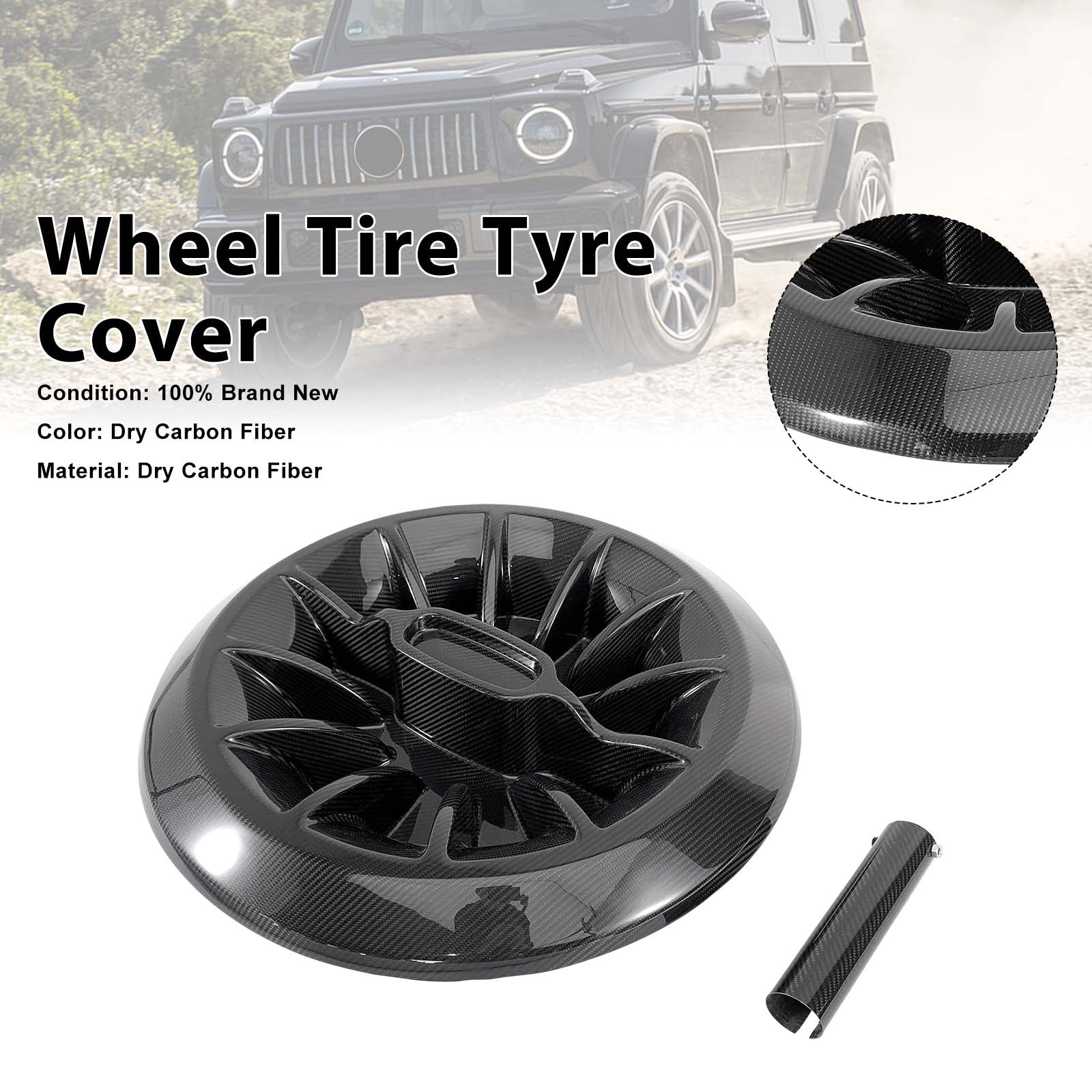 Spare Tire Tyre waterproof Cover Wheel Protector Pour Benz W464 W465 2019+