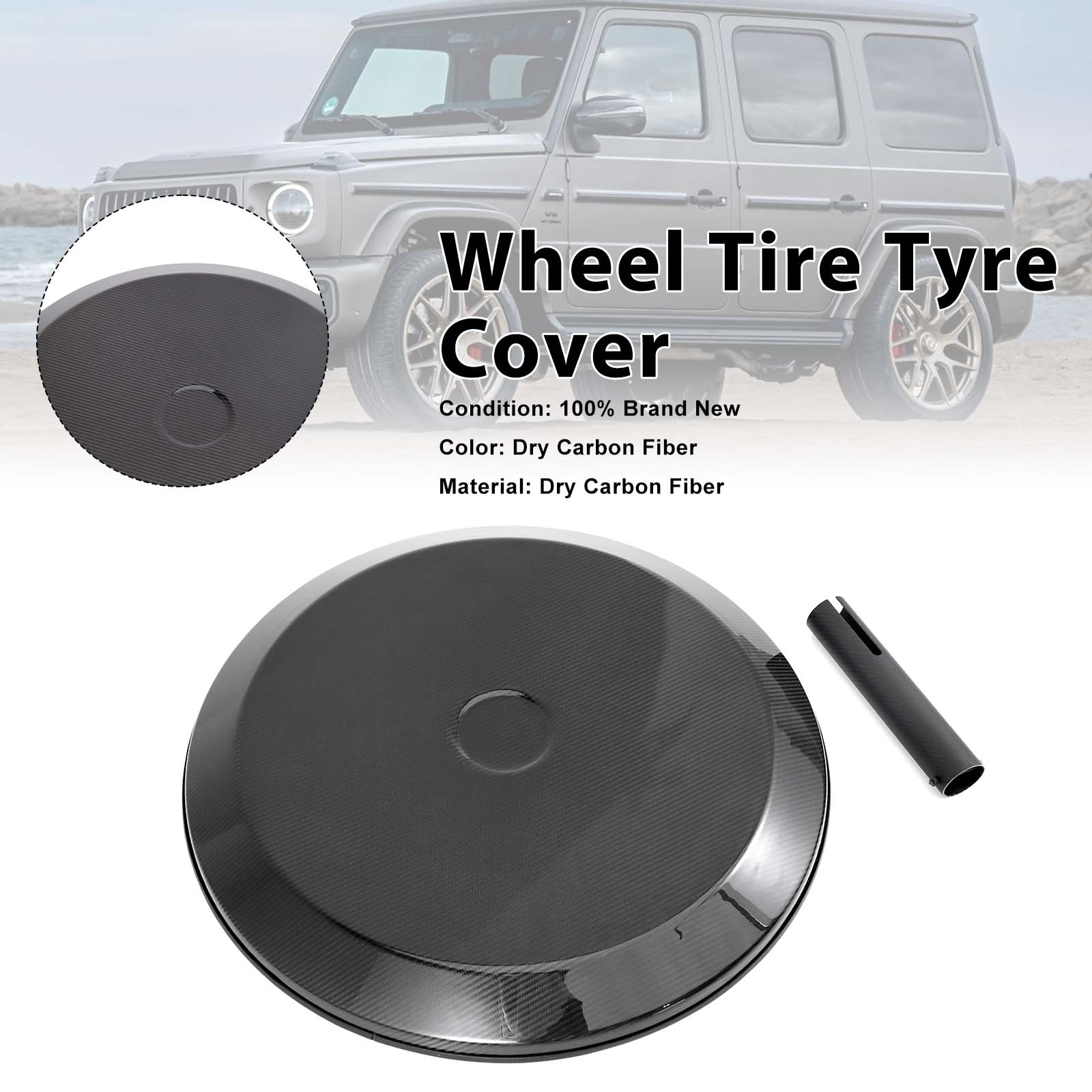 Spare Tire Tyre waterproof Cover Wheel Protector Pour Benz W463A W464 W465 2019+