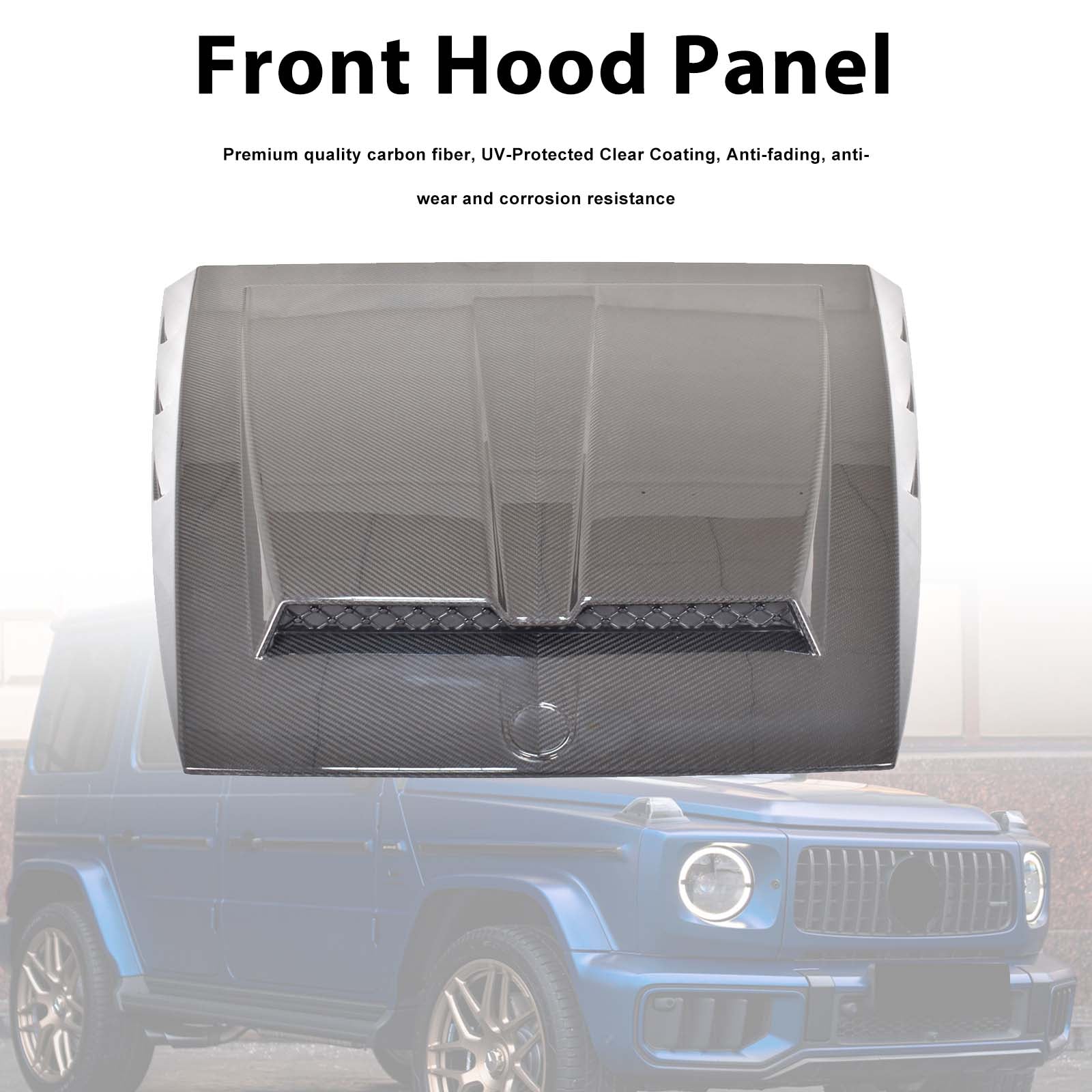 Front Hood Panel Pour Mercedes Benz G-Class W464 W465 2019+ Upgrade Brabus Style