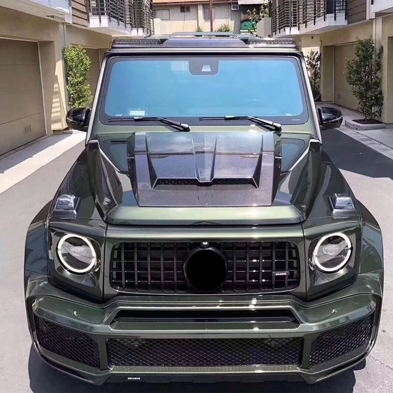 Front Hood Panel Pour Mercedes Benz G-Class W464 W465 2019+ Upgrade Brabus Style