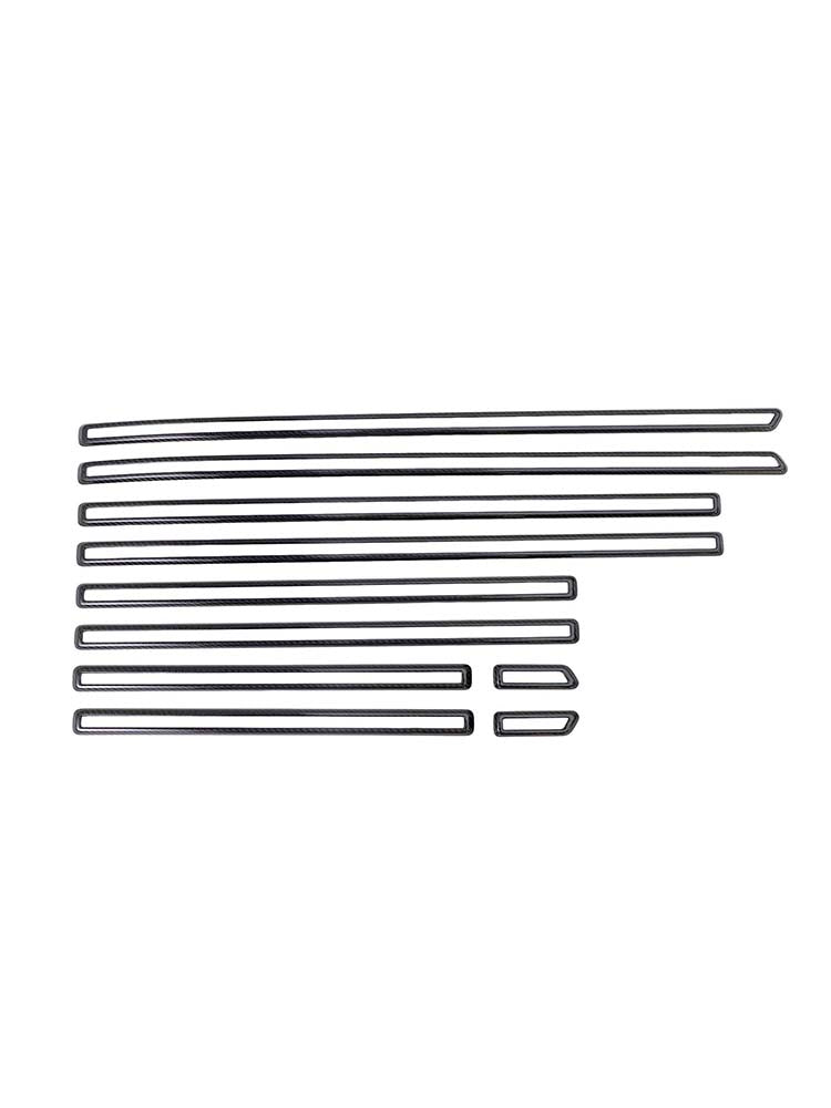 Carbon Fiber Door Body Side Molding Trim Pour Benz G Class W464 W465 2019-2026